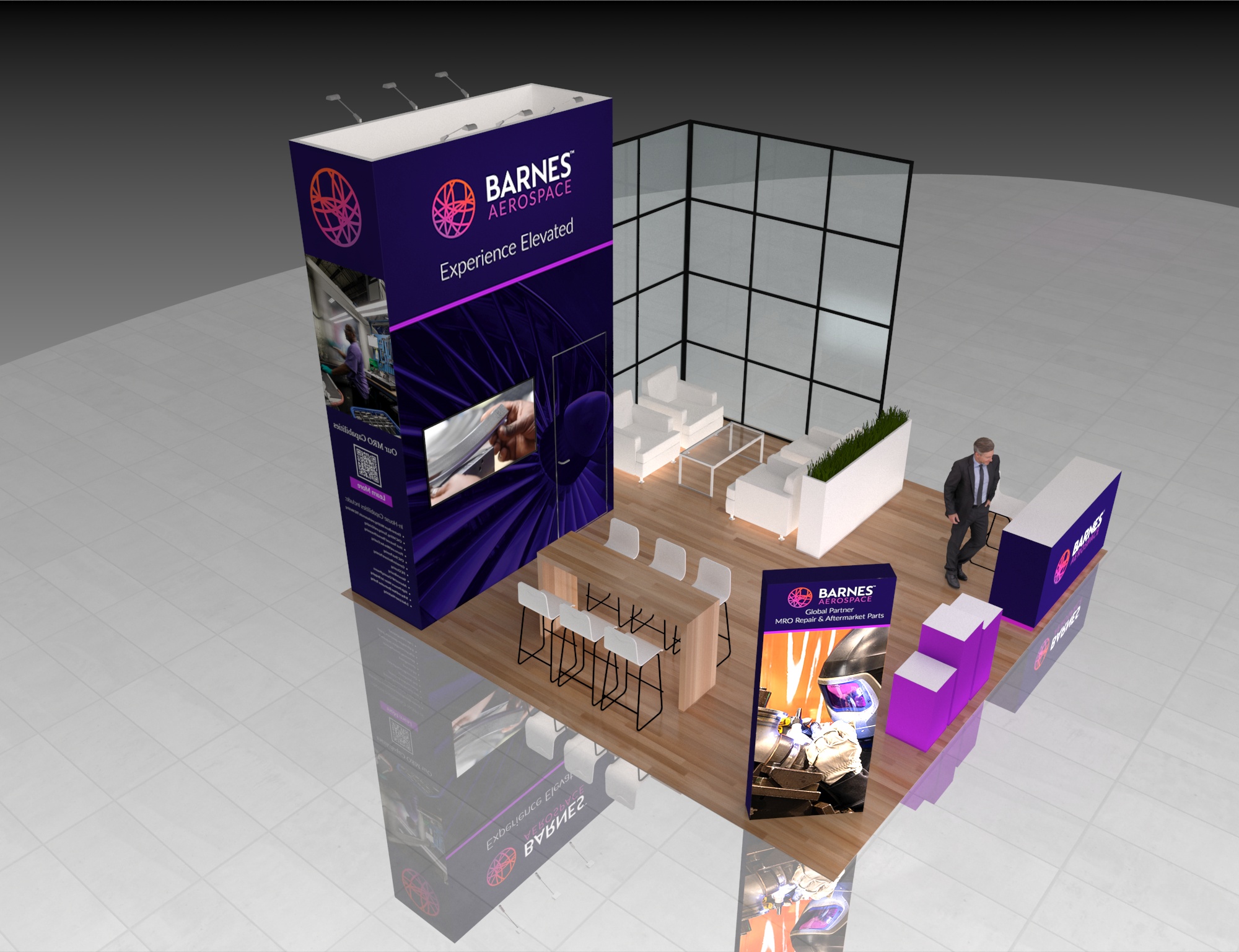 20x20 Trade Show Exhibit Rental — 20x20 Custom & Modular Exhibits exhibit rental in Las Vegas, catalog image 3