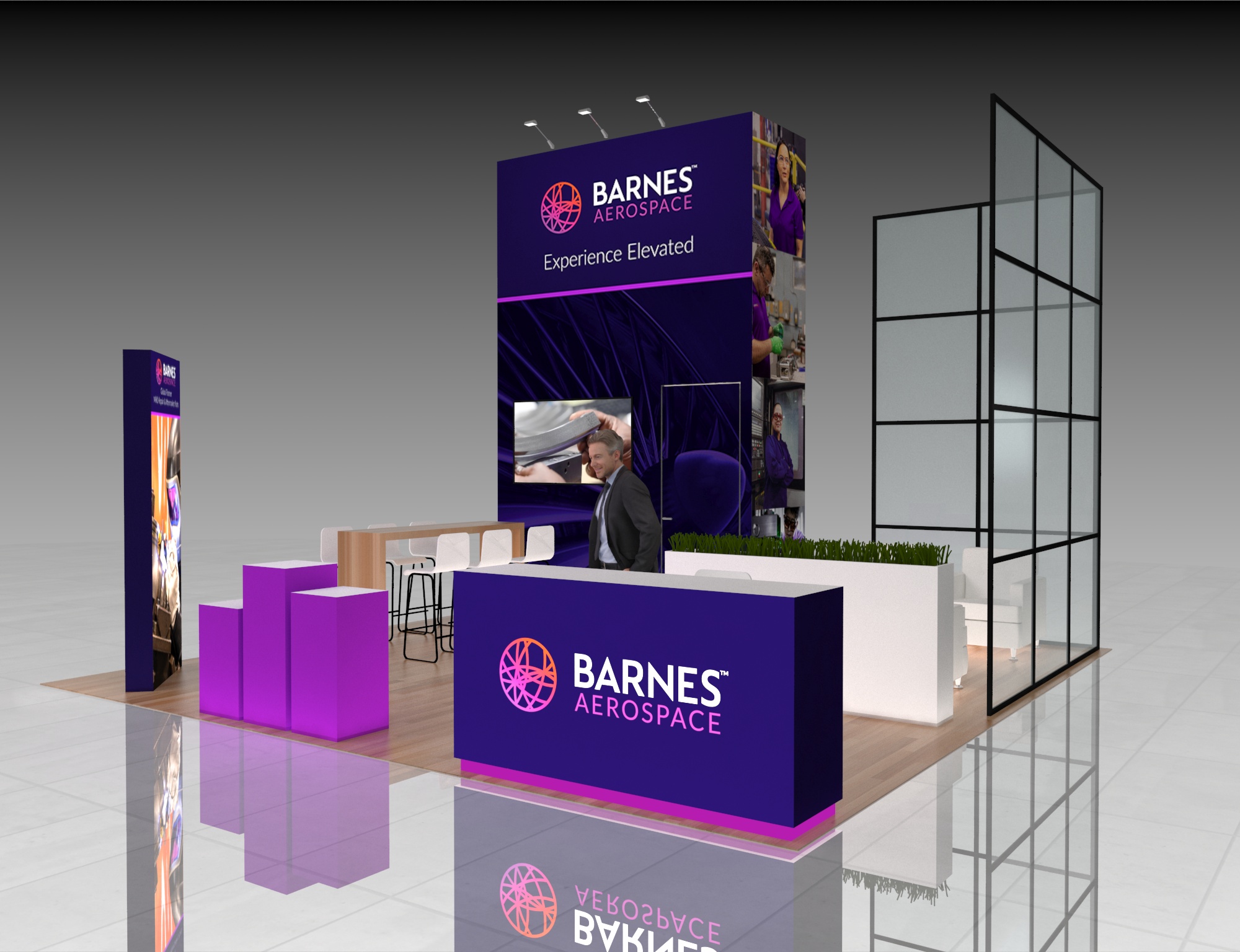 20x20 Trade Show Exhibit Rental — 20x20 Custom & Modular Exhibits exhibit rental in Las Vegas, catalog image 6