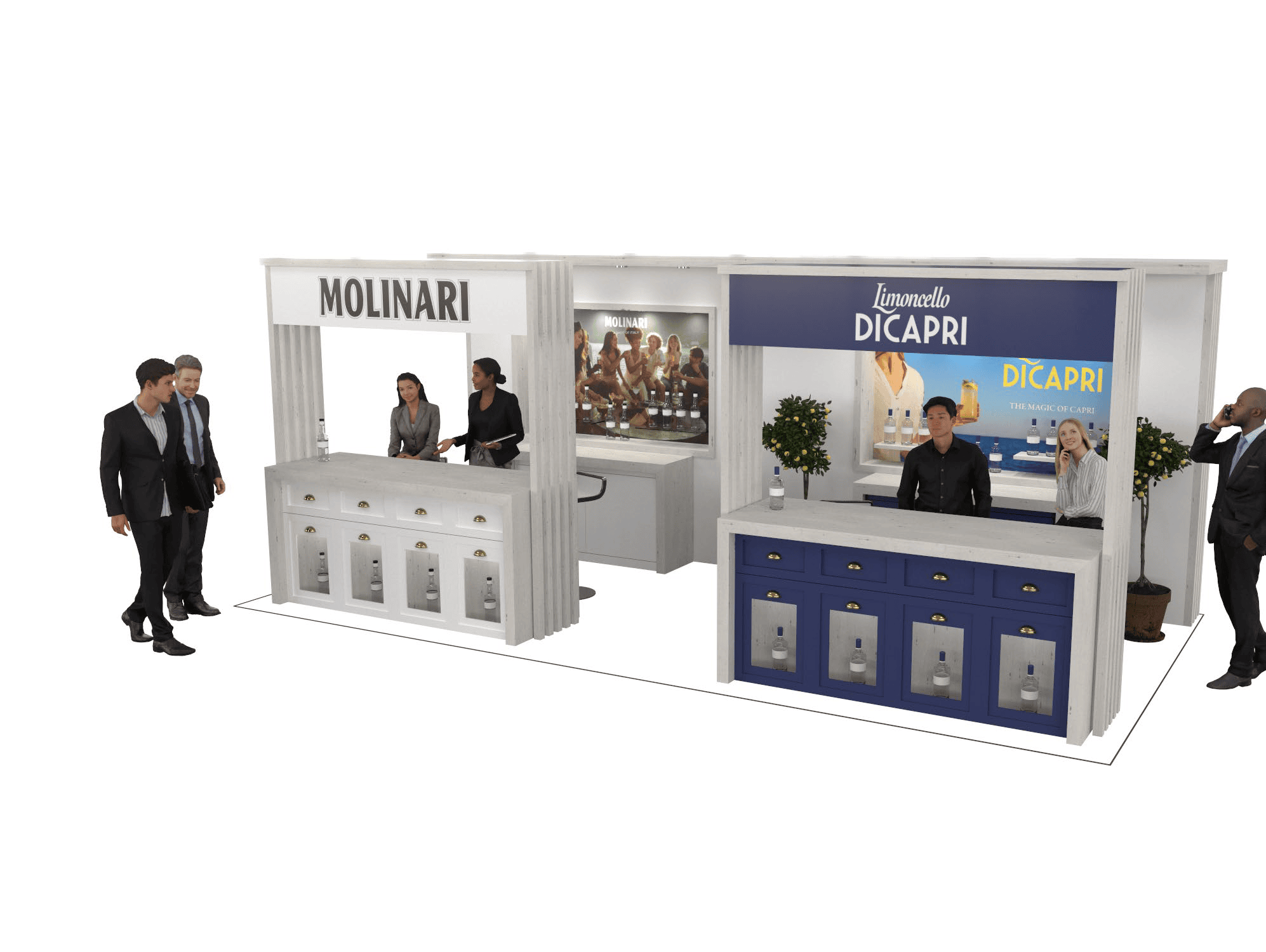 Booth - 10x20 — 10x20 Custom & Modular Exhibits exhibit rental in Las Vegas, catalog image 4