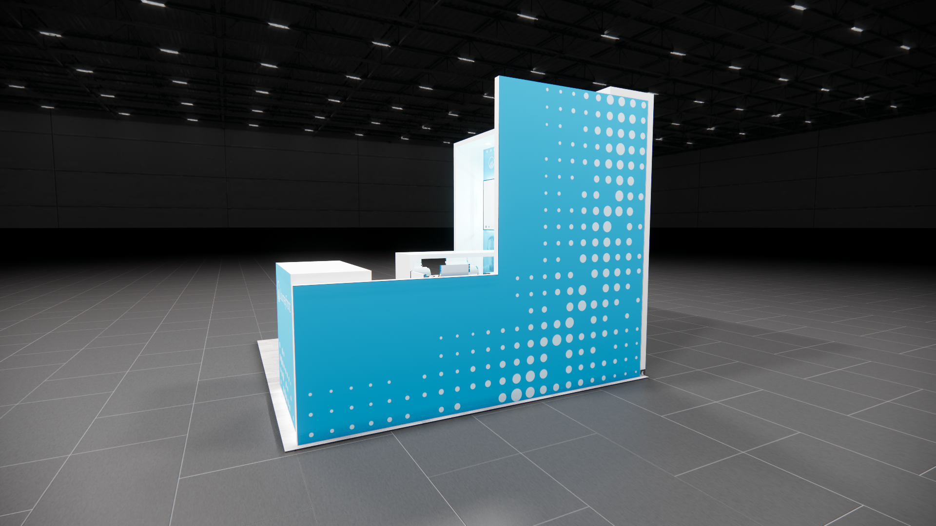 10x10 Exhibit Rentals for RSA Conference — 10x10 trade show exhibit rental in Las Vegas, primary catalog image