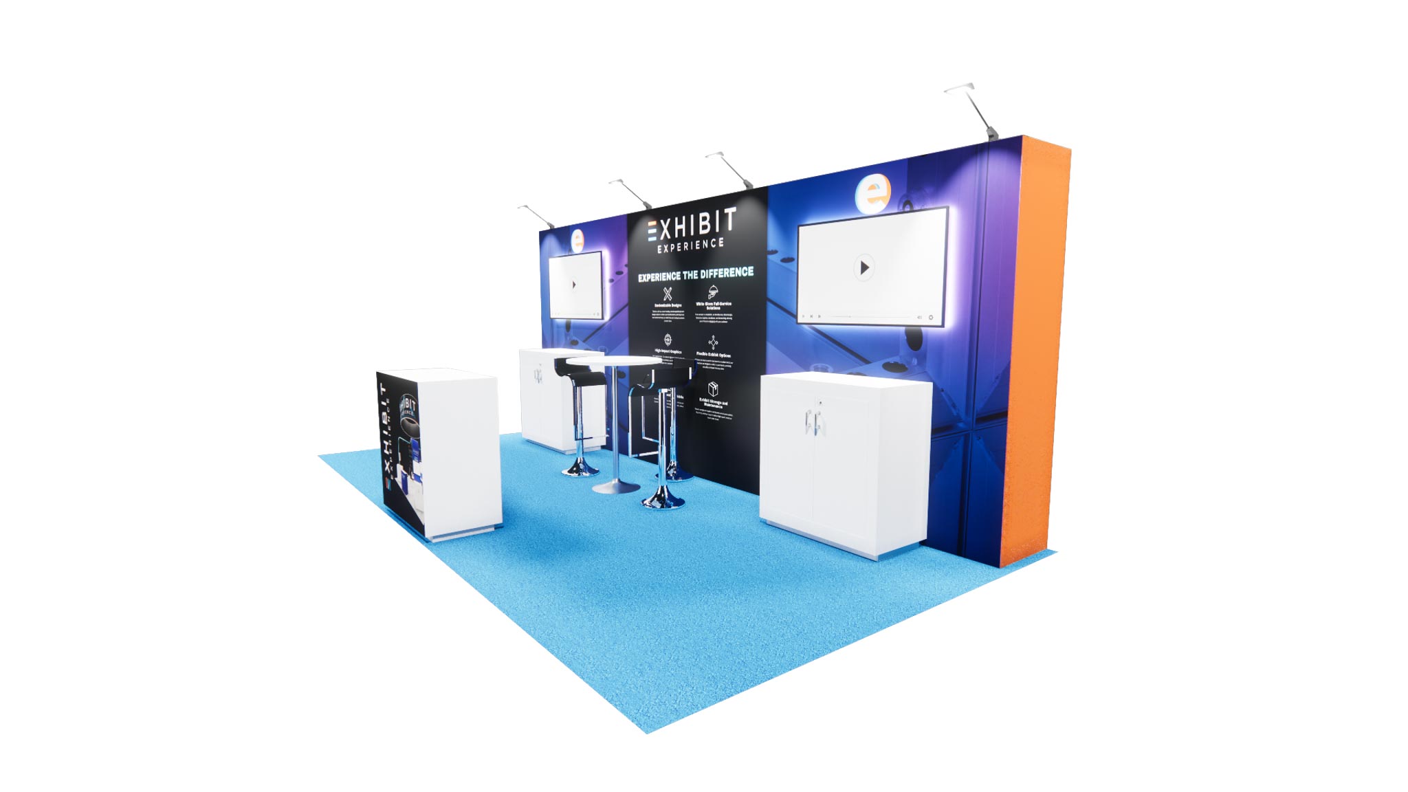 10 x 20 Affordable Trade Show Exhibit Rental Package – Option 5 — 10x20 10x20 Exhibit Rentals exhibit rental in Las Vegas, catalog image 6