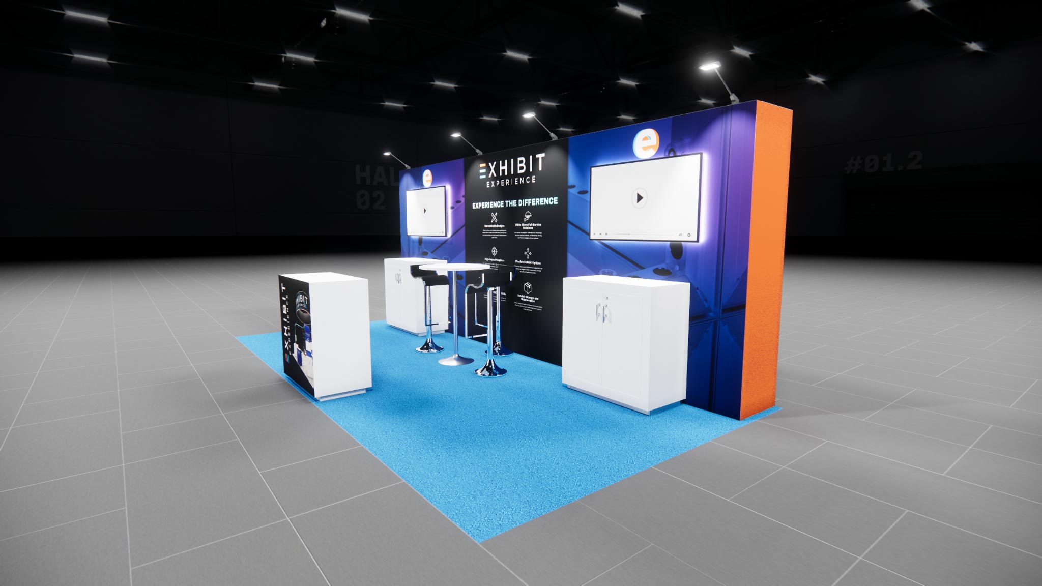 10 x 20 Affordable Trade Show Exhibit Rental Package – Option 5 — 10x20 10x20 Exhibit Rentals exhibit rental in Las Vegas, catalog image 5