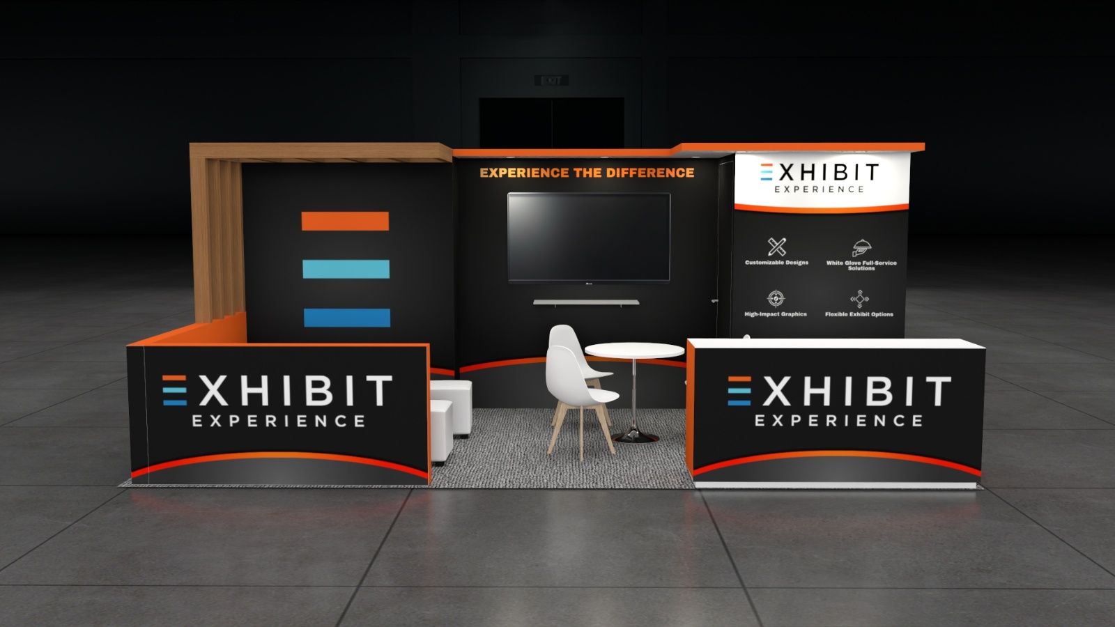 10 x 20 Affordable Trade Show Exhibit Rental Package – Option 2 — 10x20 10x20 Exhibit Rentals exhibit rental in Las Vegas, catalog image 4
