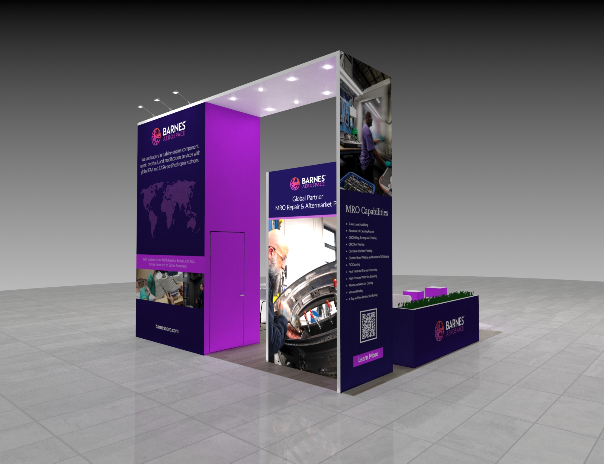 20x20 Trade Show Booth Rental — 20x20 Custom & Modular Exhibits exhibit rental in Las Vegas, catalog image 3