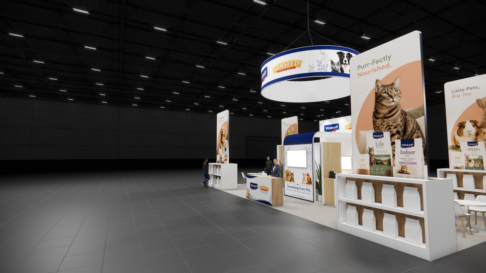 20x40 Exhibit Rentals for IWF — 20x40 trade show exhibit rental in Las Vegas, primary catalog image