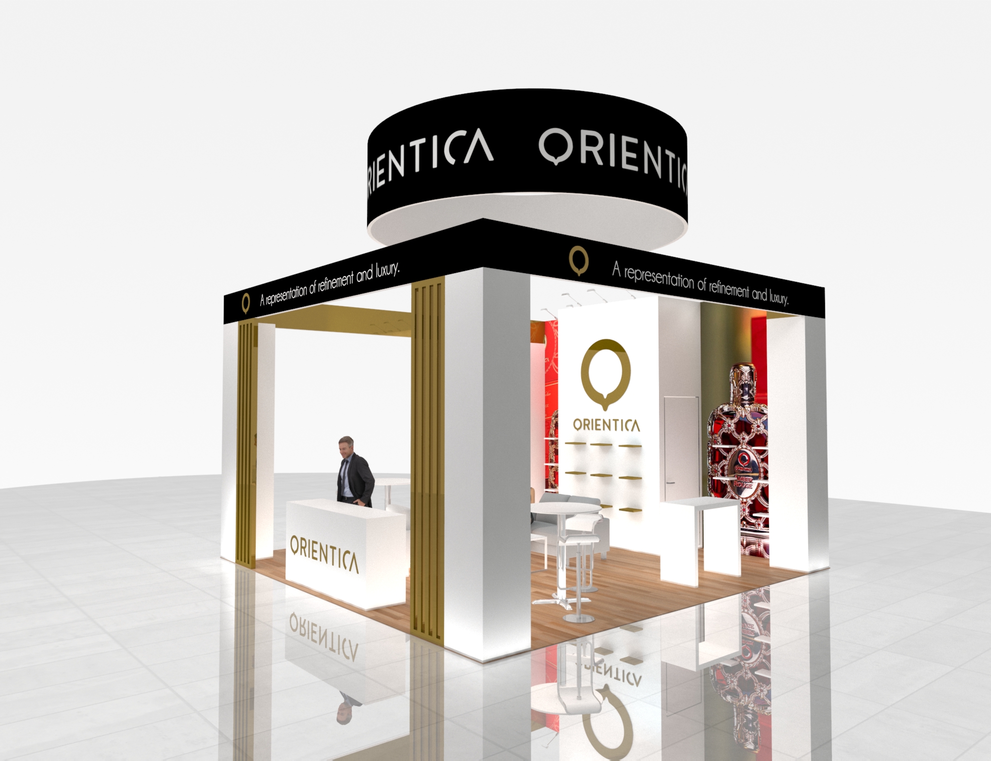 20x20 Trade Show Exhibit Booth Rental — 20x20 Custom & Modular Exhibits exhibit rental in Las Vegas, catalog image 5