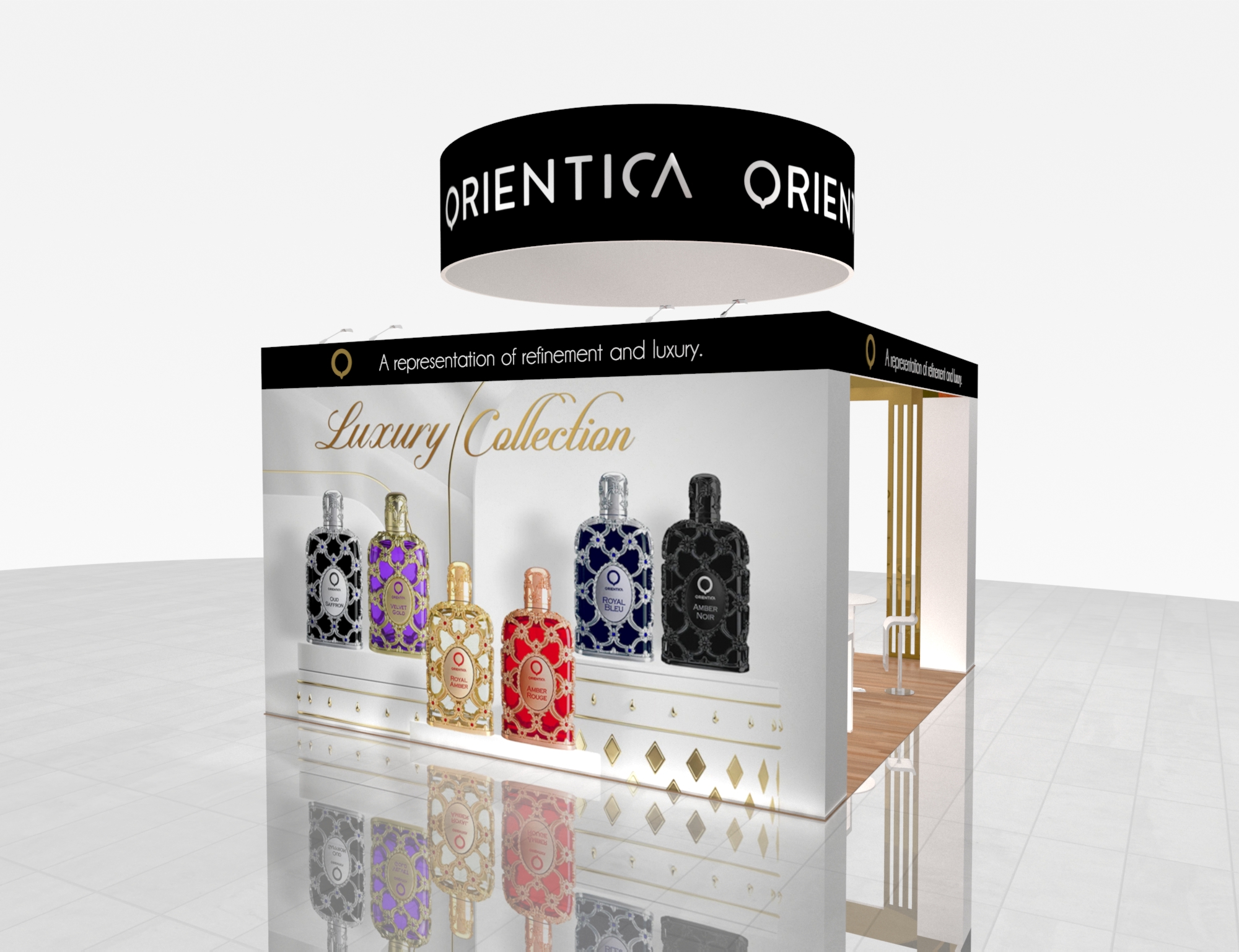 20x20 Trade Show Exhibit Booth Rental — 20x20 Custom & Modular Exhibits exhibit rental in Las Vegas, catalog image 3