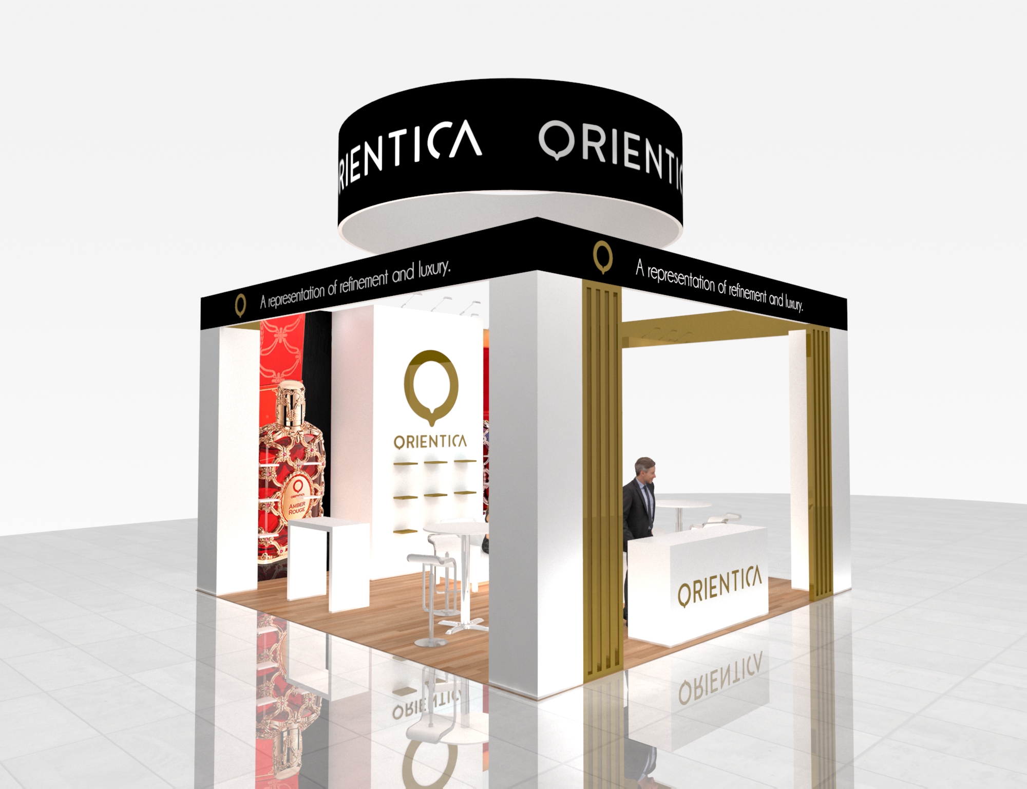 20x20 Trade Show Exhibit Booth Rental — 20x20 Custom & Modular Exhibits exhibit rental in Las Vegas, catalog image 4
