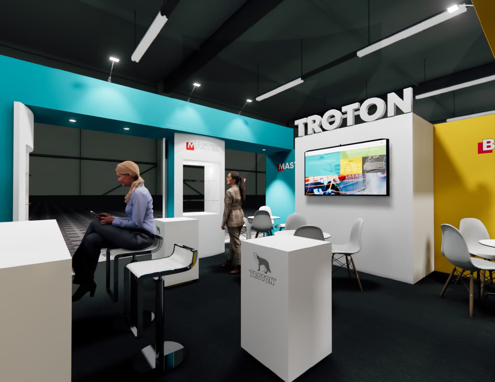 NGWA trade show booth - 20x20 Island display rental — 20x20 Custom & Modular Exhibits exhibit rental in Las Vegas, catalog image 4