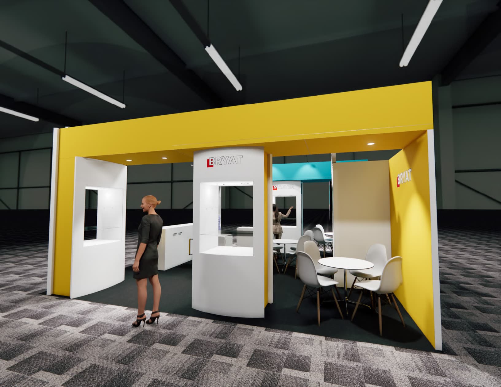 NGWA trade show booth - 20x20 Island display rental — 20x20 Custom & Modular Exhibits exhibit rental in Las Vegas, catalog image 3