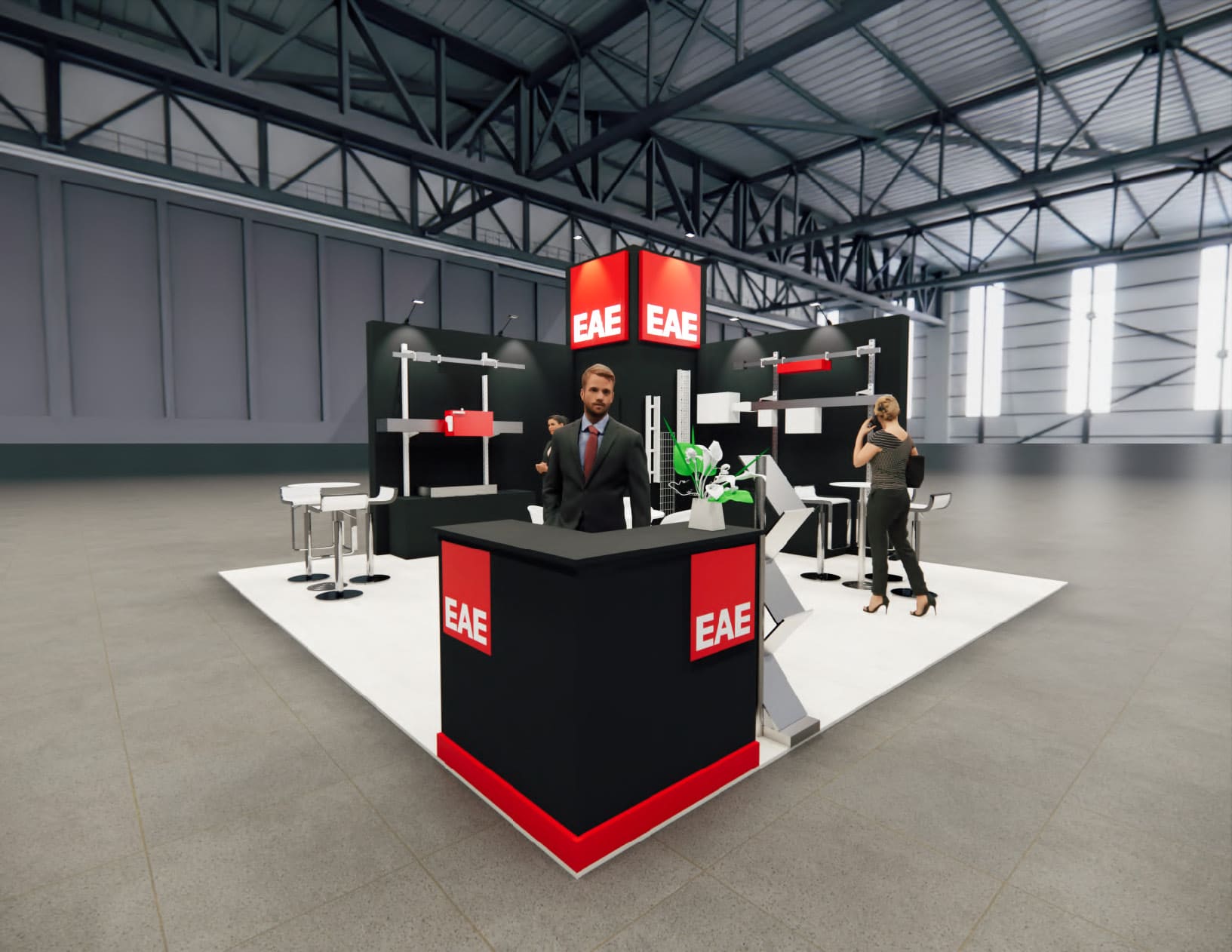 AAPEX trade show booth - 20x20 Expo — 20x20 Custom & Modular Exhibits exhibit rental in Las Vegas, catalog image 4