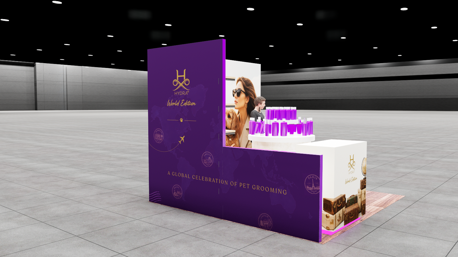 10x10 Exhibit Rentals in Boston — 10x10 10x10 Exhibit Rentals exhibit rental in Las Vegas, primary catalog image