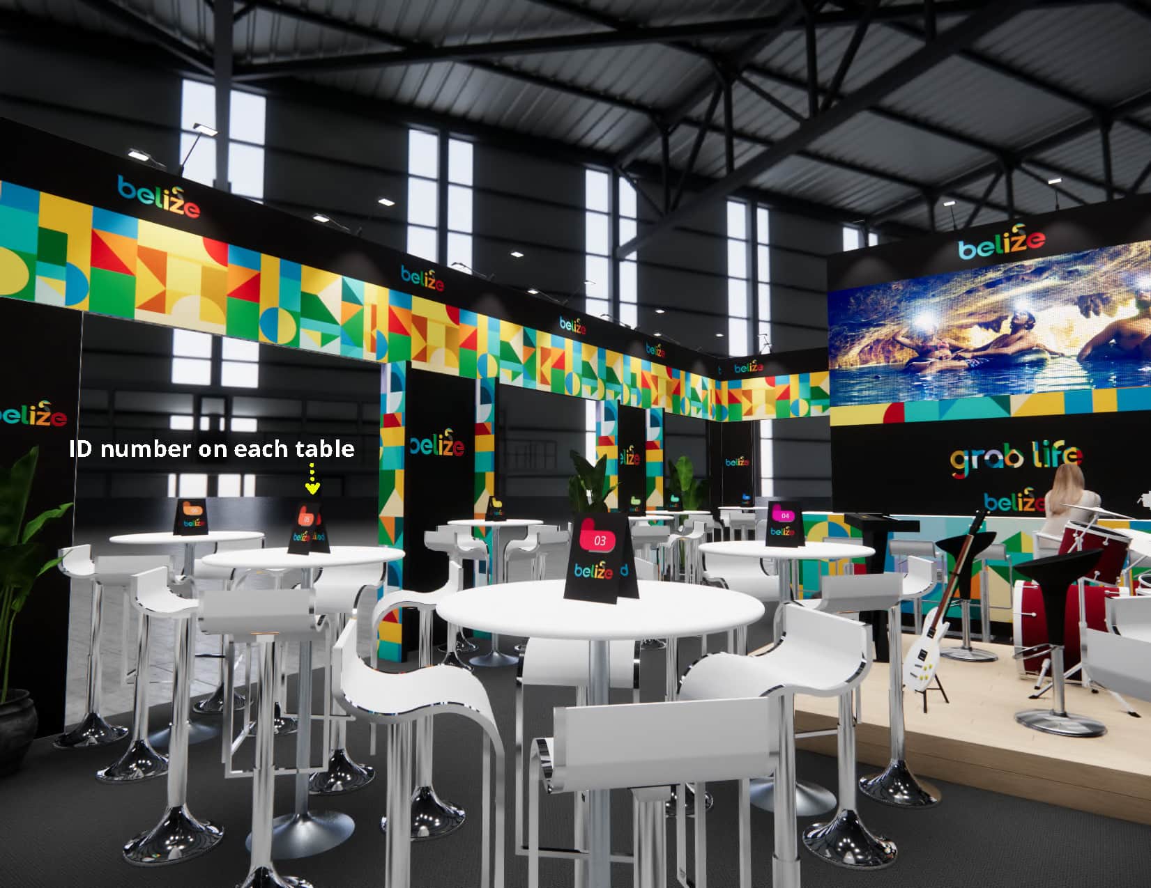 IMEX 20 x 40 trade show booth — 20x40 Custom & Modular Exhibits exhibit rental in Las Vegas, catalog image 9