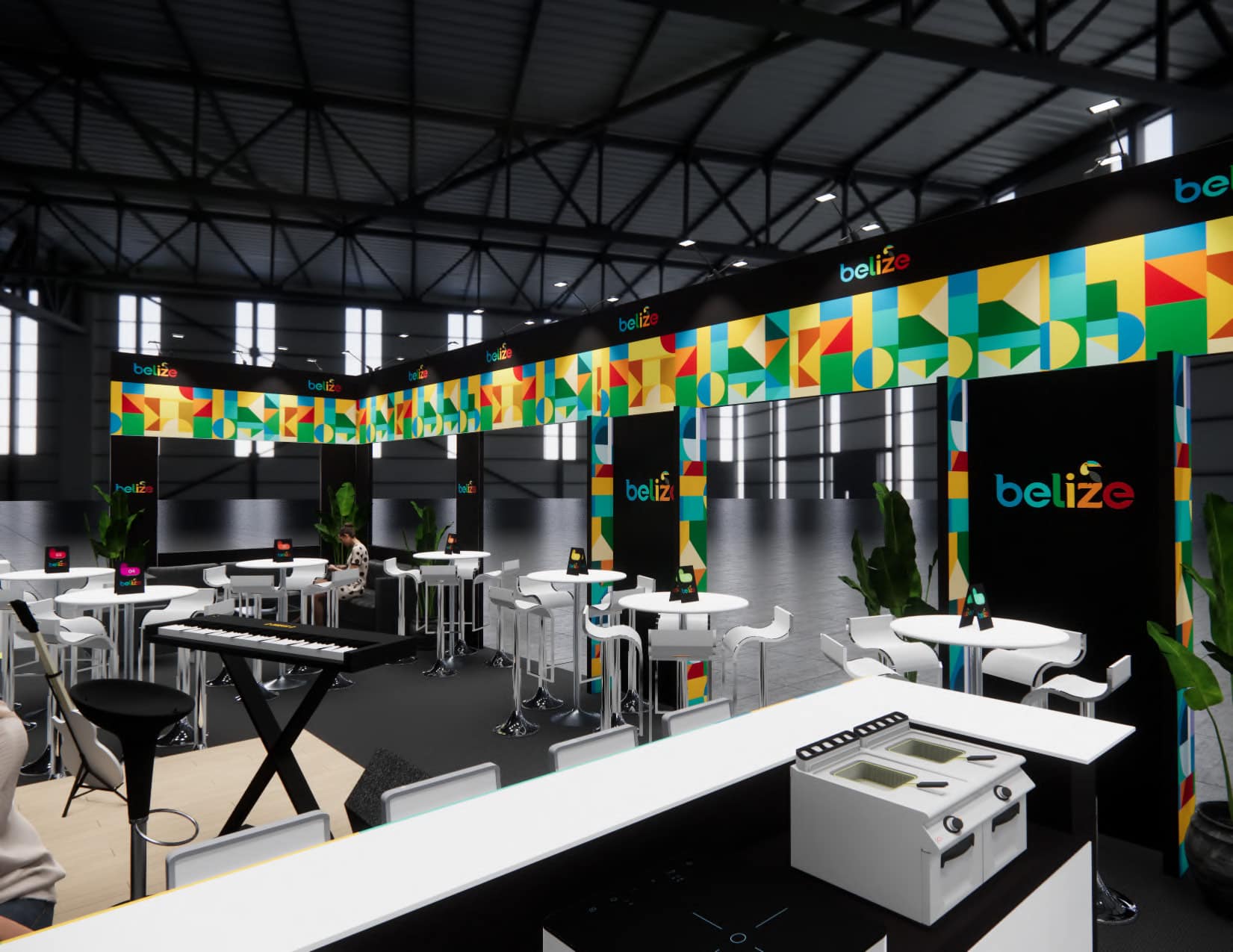 IMEX 20 x 40 trade show booth — 20x40 Custom & Modular Exhibits exhibit rental in Las Vegas, catalog image 7