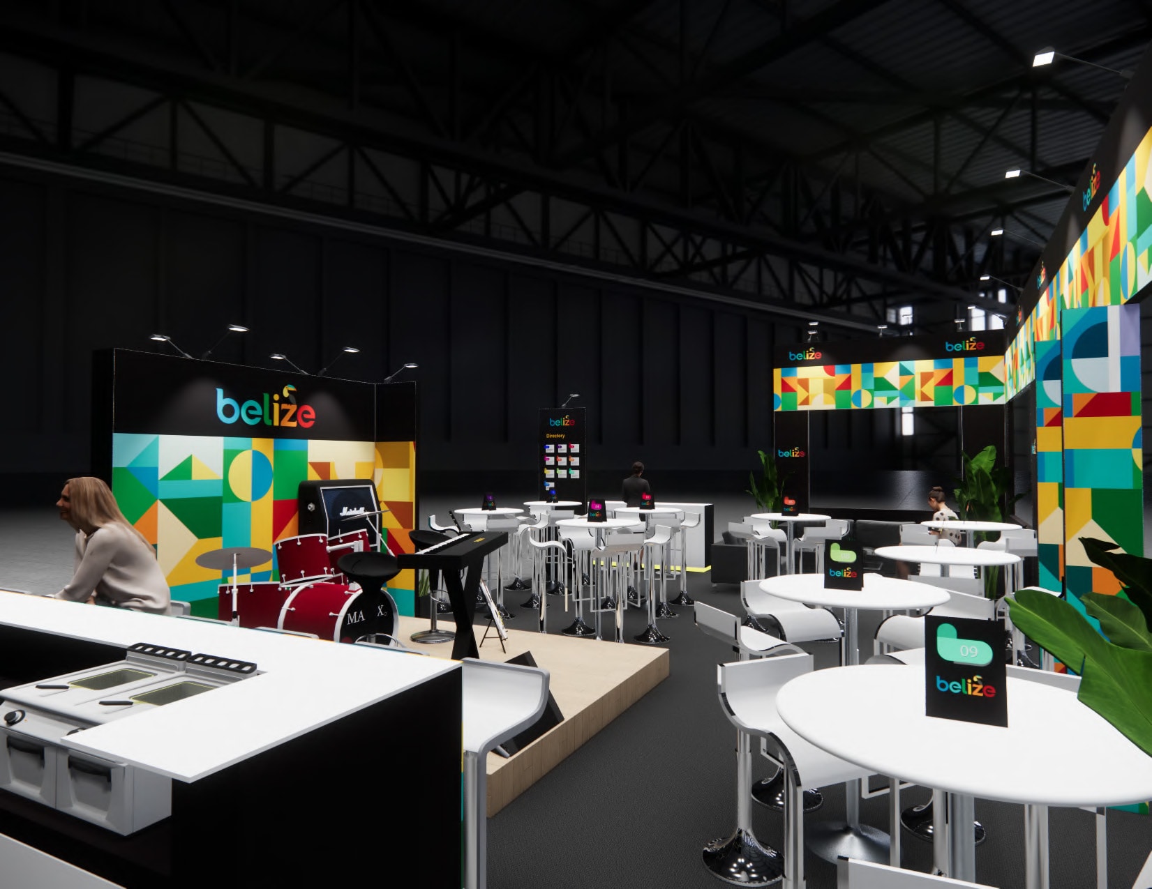 IMEX 20 x 40 trade show booth — 20x40 Custom & Modular Exhibits exhibit rental in Las Vegas, catalog image 2