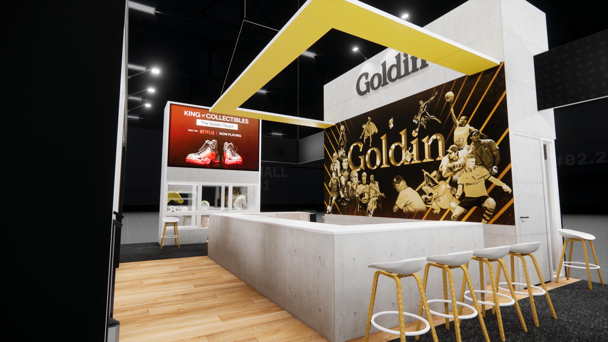 40x40 Double Deck Exhibit Rental – Private Meeting Upstairs — 40x40 40x40 Exhibits Rentals exhibit rental in Las Vegas, catalog image 10