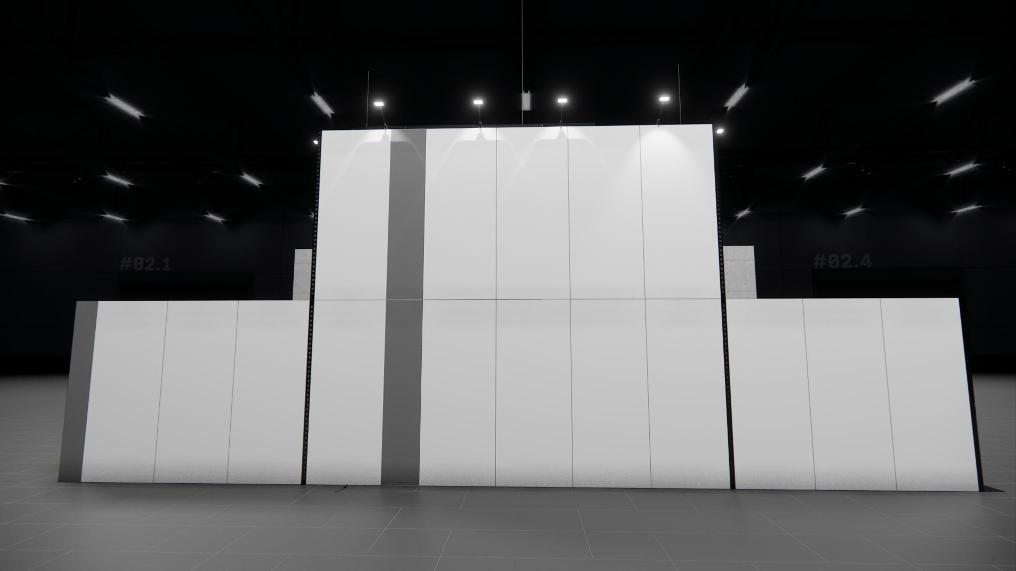 40x40 Double Deck Exhibit Rental – Private Meeting Upstairs — 40x40 40x40 Exhibits Rentals exhibit rental in Las Vegas, catalog image 6