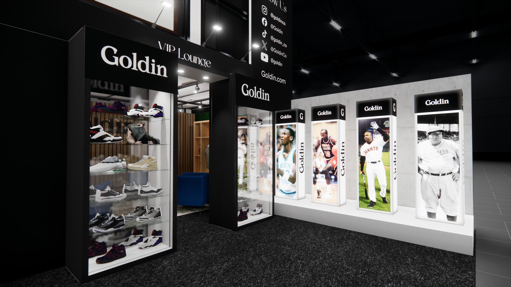 40x40 Double Deck Exhibit Rental – Private Meeting Upstairs — 40x40 40x40 Exhibits Rentals exhibit rental in Las Vegas, catalog image 12