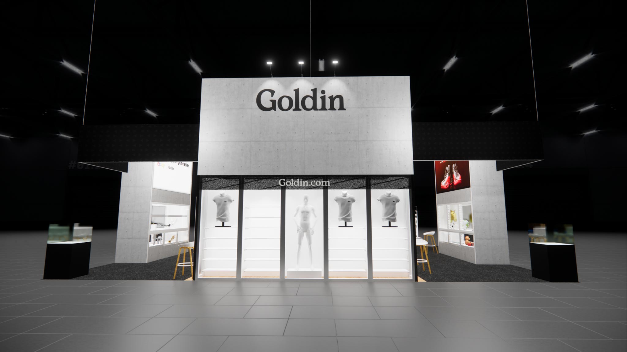 40x40 Double Deck Exhibit Rental – Private Meeting Upstairs — 40x40 40x40 Exhibits Rentals exhibit rental in Las Vegas, catalog image 2