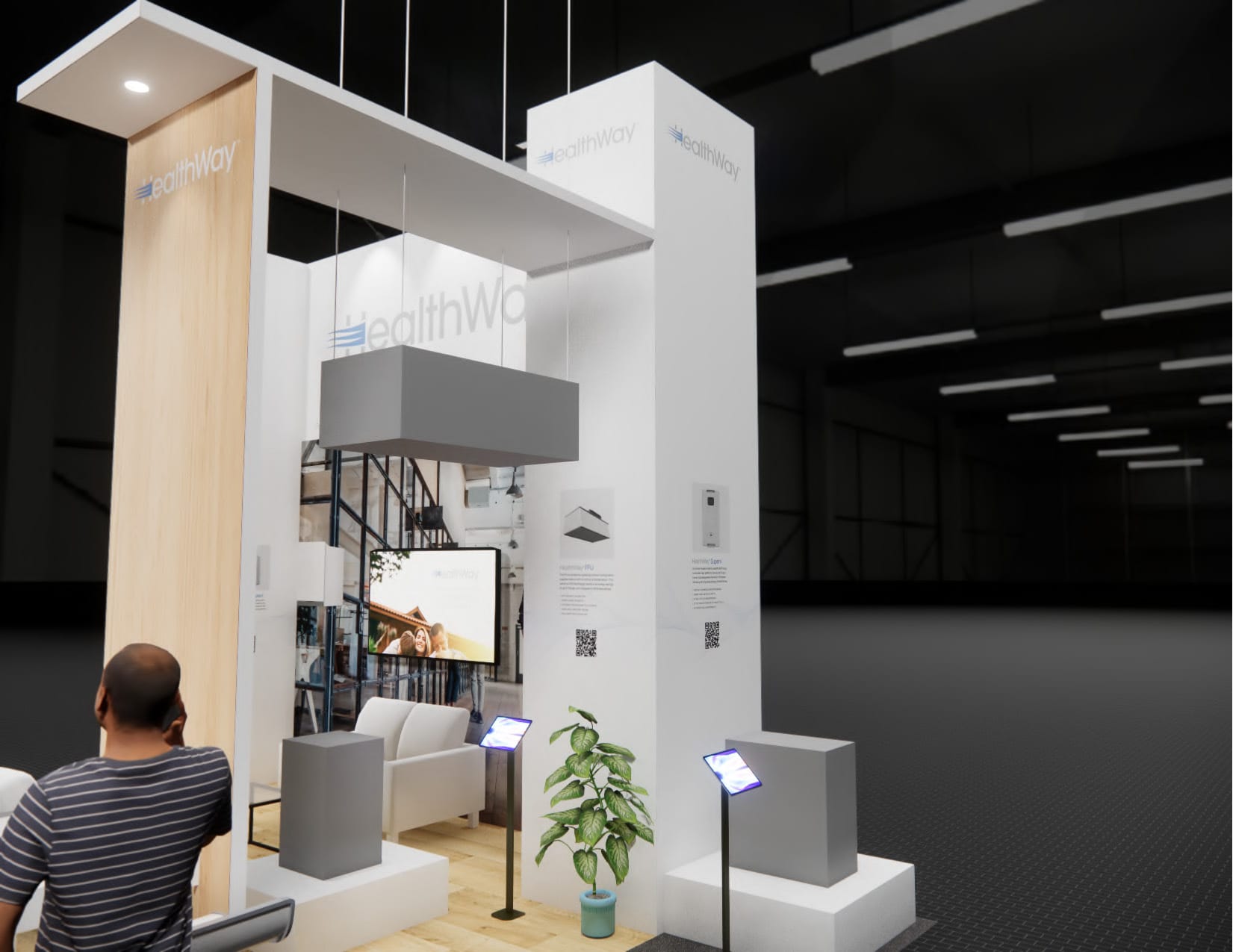 WEFTEC trade show display rental 20 x 20 — 20x20 Custom & Modular Exhibits exhibit rental in Las Vegas, catalog image 7