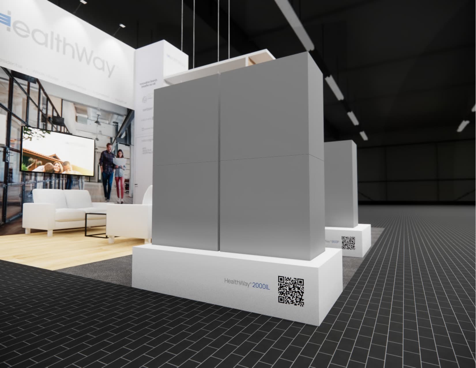 WEFTEC trade show display rental 20 x 20 — 20x20 Custom & Modular Exhibits exhibit rental in Las Vegas, catalog image 2