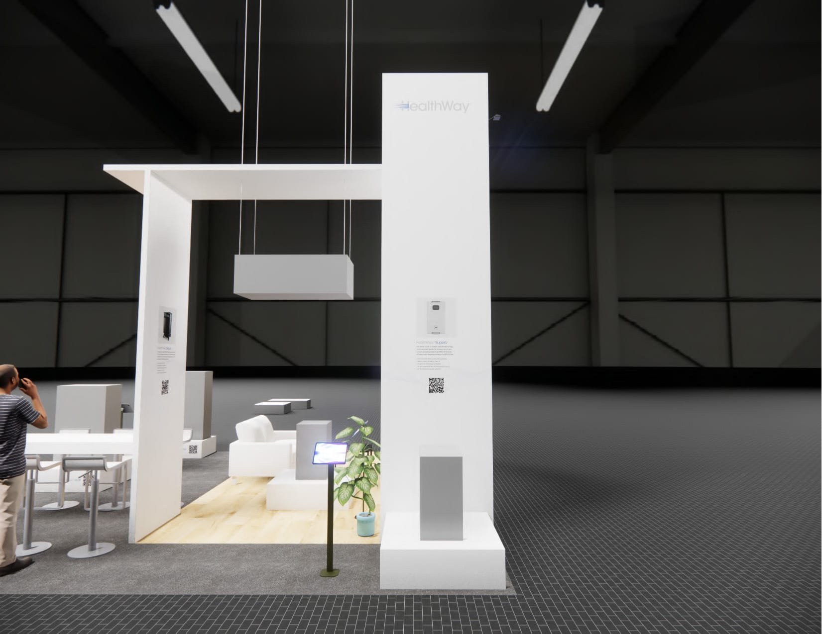 WEFTEC trade show display rental 20 x 20 — 20x20 Custom & Modular Exhibits exhibit rental in Las Vegas, catalog image 9