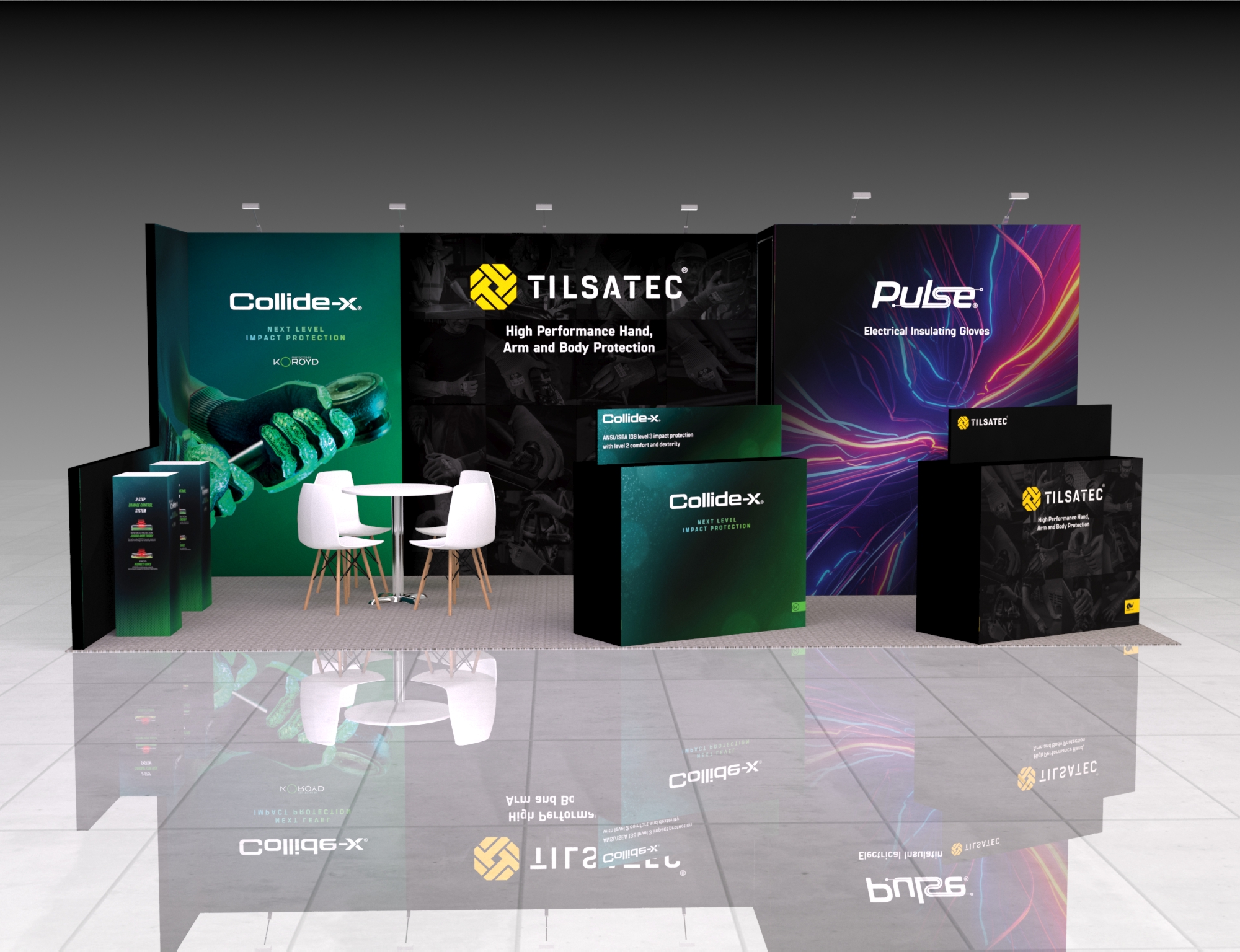 10 x 10 Trade Conference Exhibit Rental — 10x10 Custom & Modular Exhibits exhibit rental in Las Vegas, primary catalog image
