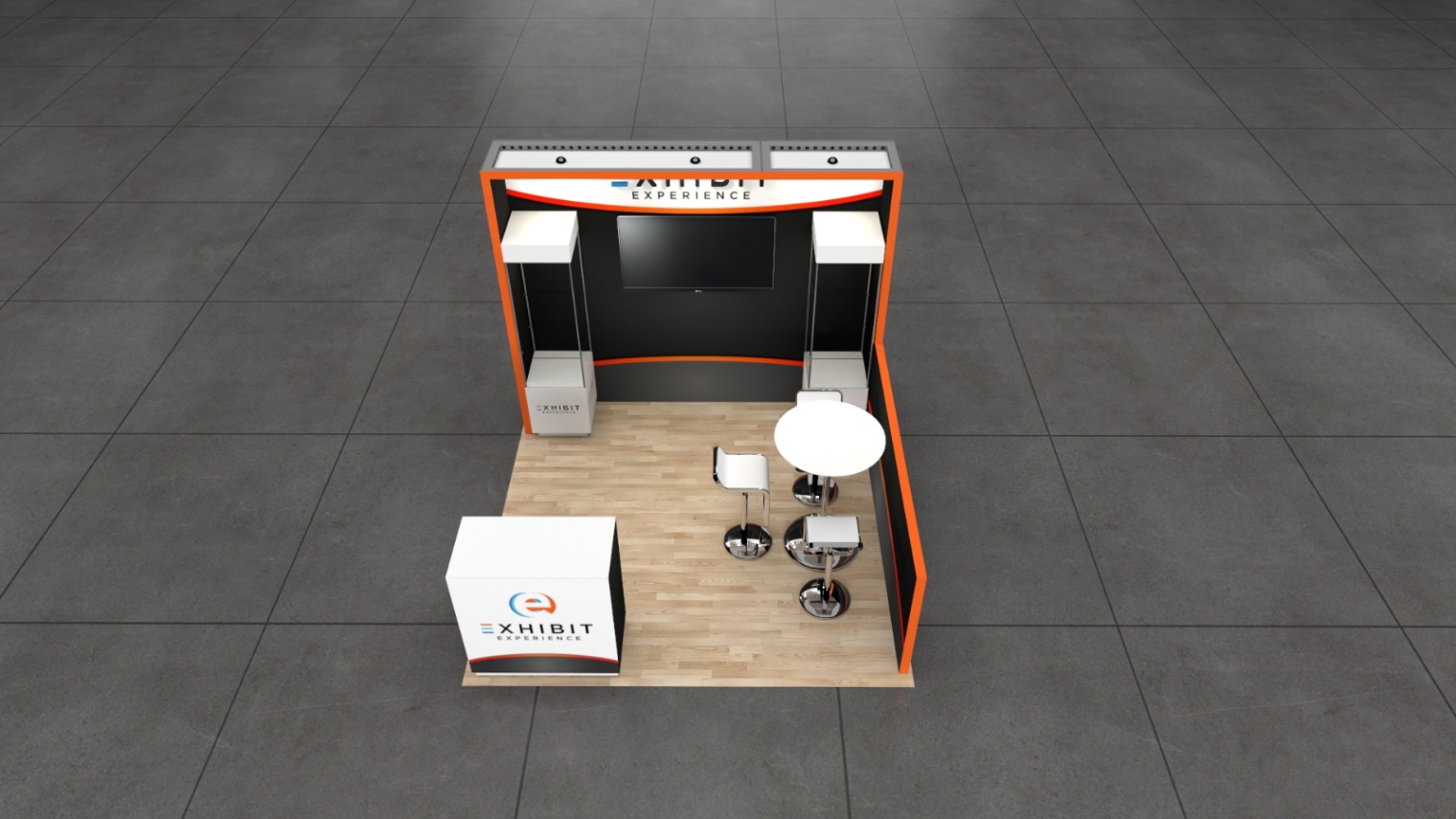 10 x 10 Affordable Trade Show Exhibit Rental Package – Option 5 — 10x10 10x10 Exhibit Rentals exhibit rental in Las Vegas, catalog image 7