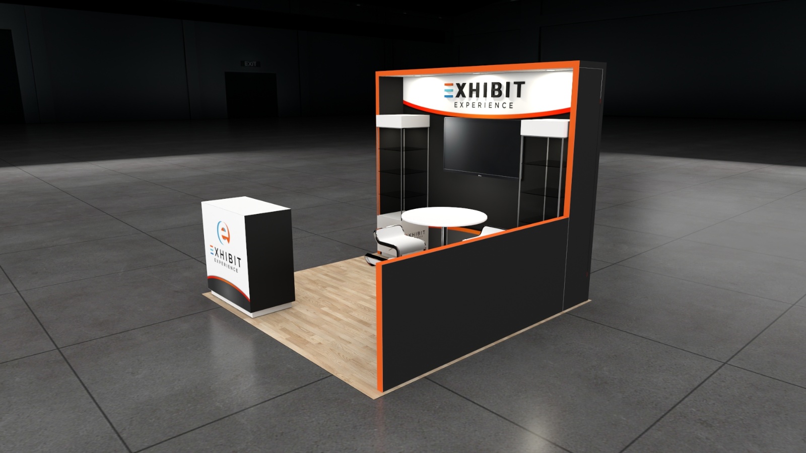 10 x 10 Affordable Trade Show Exhibit Rental Package – Option 5 — 10x10 10x10 Exhibit Rentals exhibit rental in Las Vegas, catalog image 6
