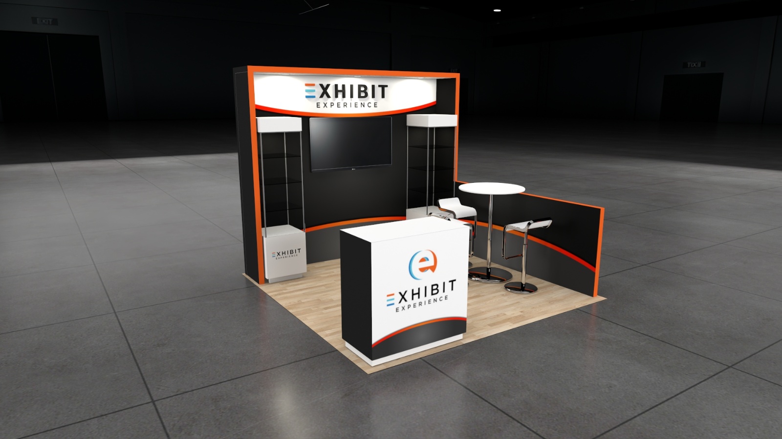 10 x 10 Affordable Trade Show Exhibit Rental Package – Option 5 — 10x10 10x10 Exhibit Rentals exhibit rental in Las Vegas, catalog image 3