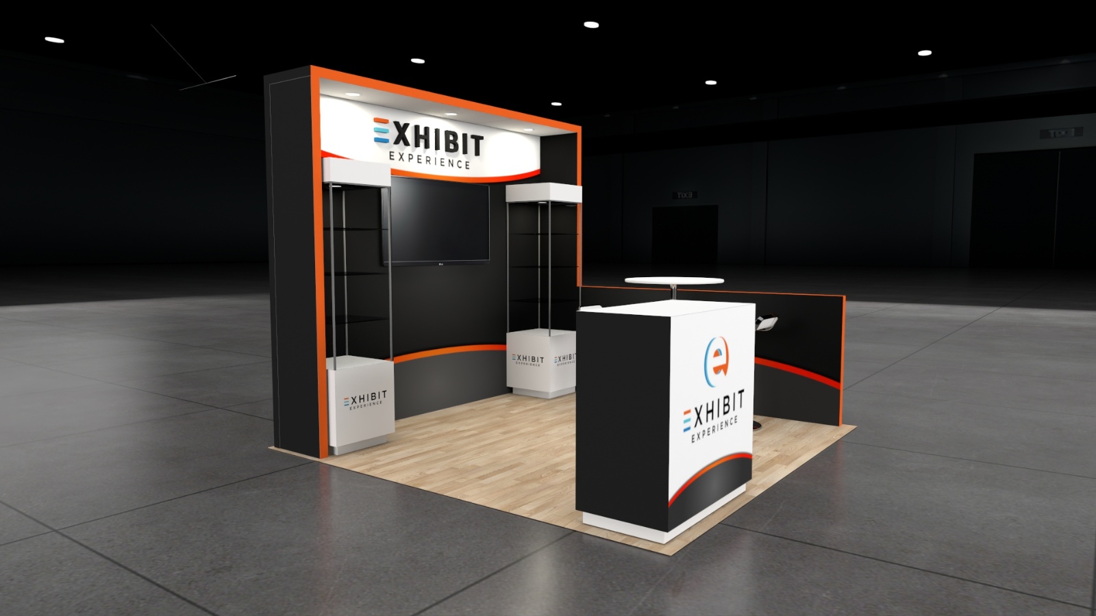 10 x 10 Affordable Trade Show Exhibit Rental Package – Option 5 — 10x10 10x10 Exhibit Rentals exhibit rental in Las Vegas, catalog image 4