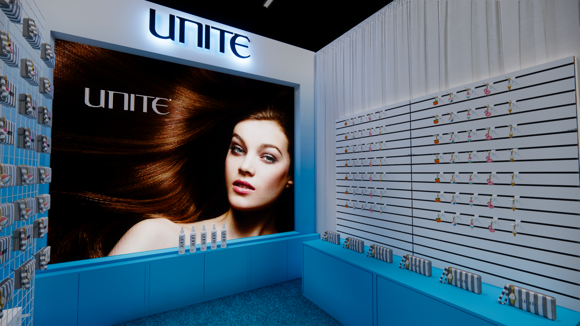 Outdoor Exhibit Rentals Cincinnati — 10x10 trade show exhibit rental in Las Vegas, primary catalog image