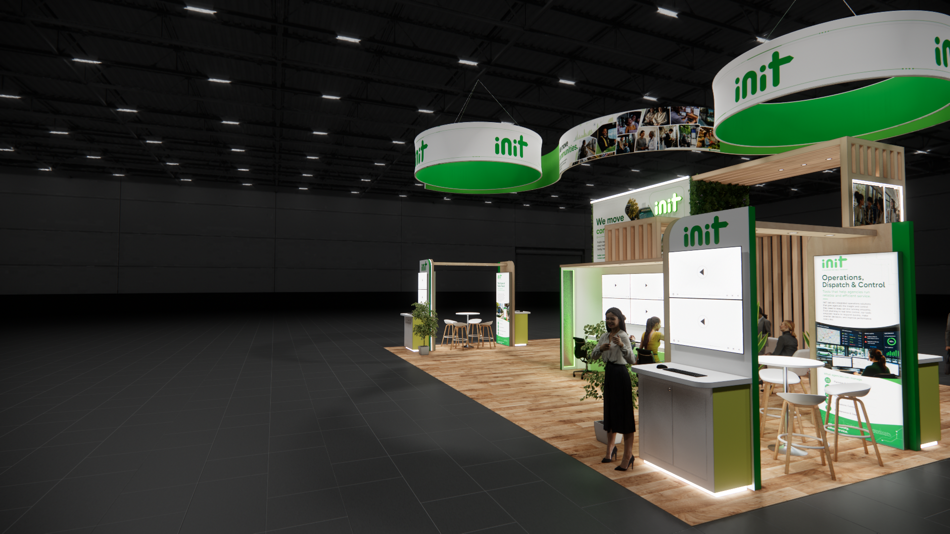 Pittsburgh 30x40 Exhibit Rentals — 30x40 trade show exhibit rental in Las Vegas, primary catalog image