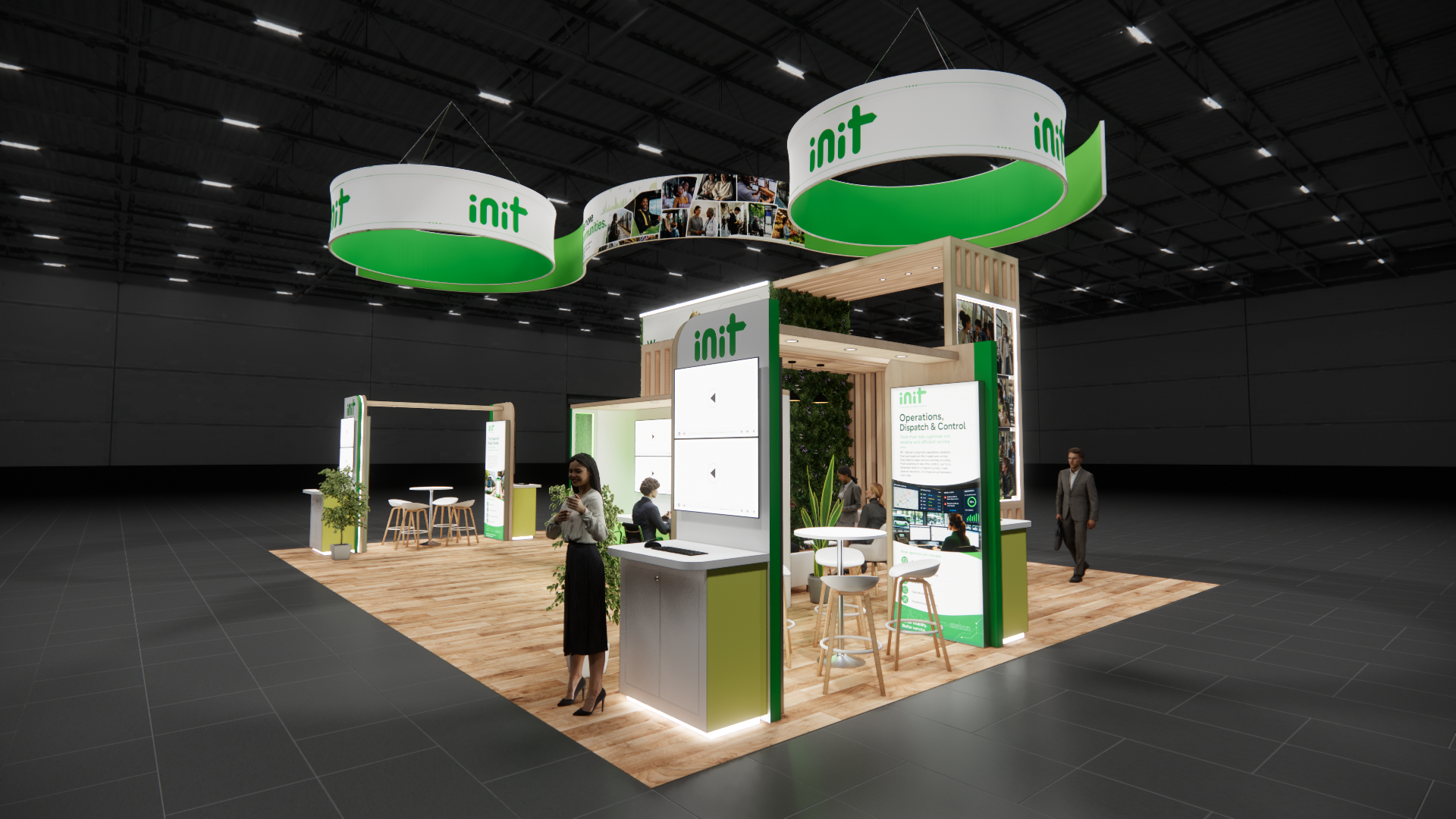 Pittsburgh 30x40 Exhibit Rentals — 30x40 trade show exhibit rental in Las Vegas, primary catalog image