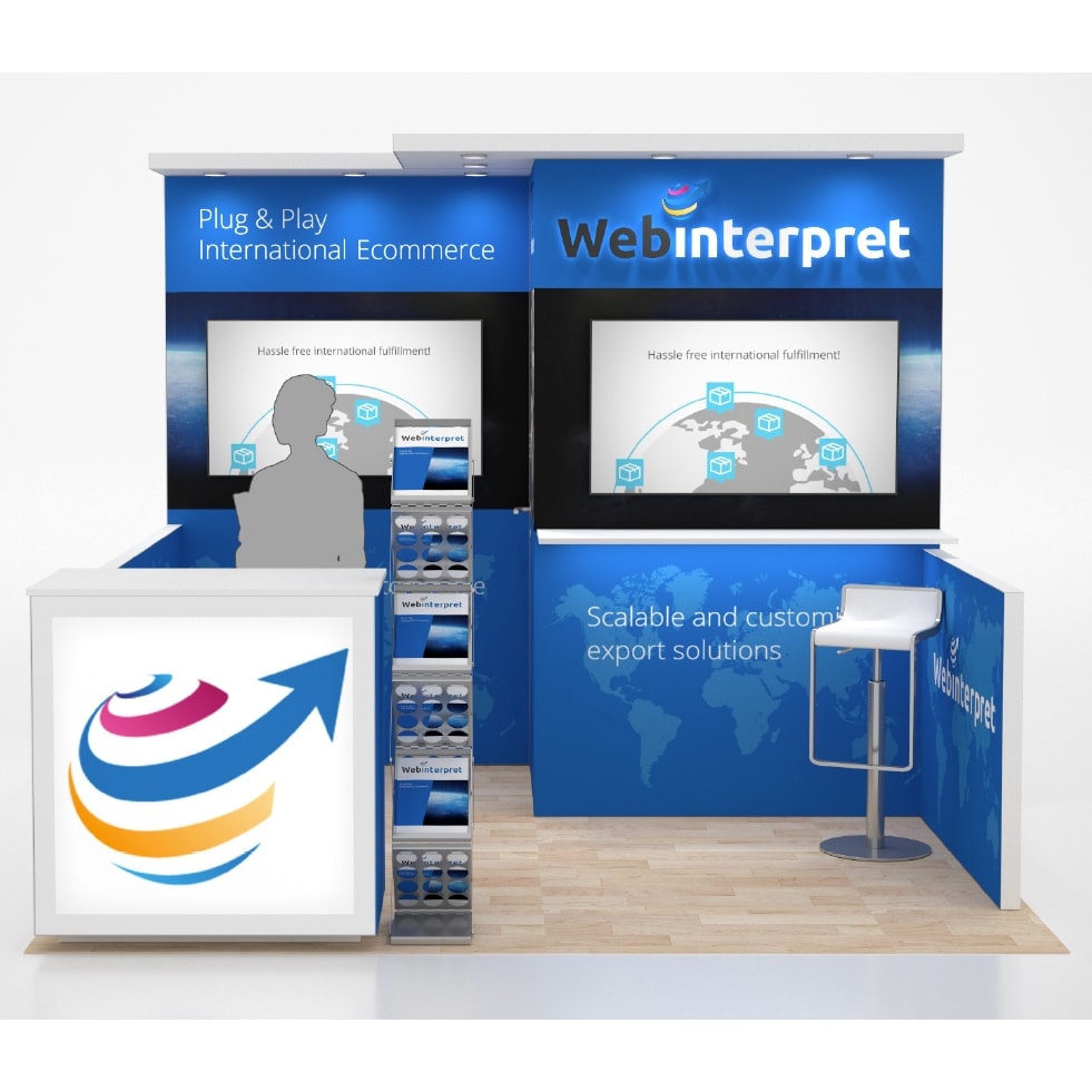 10 x 10 Las Vegas Booth Rental 2.0 — 10x10 Custom & Modular Exhibits exhibit rental in Las Vegas, catalog image 2