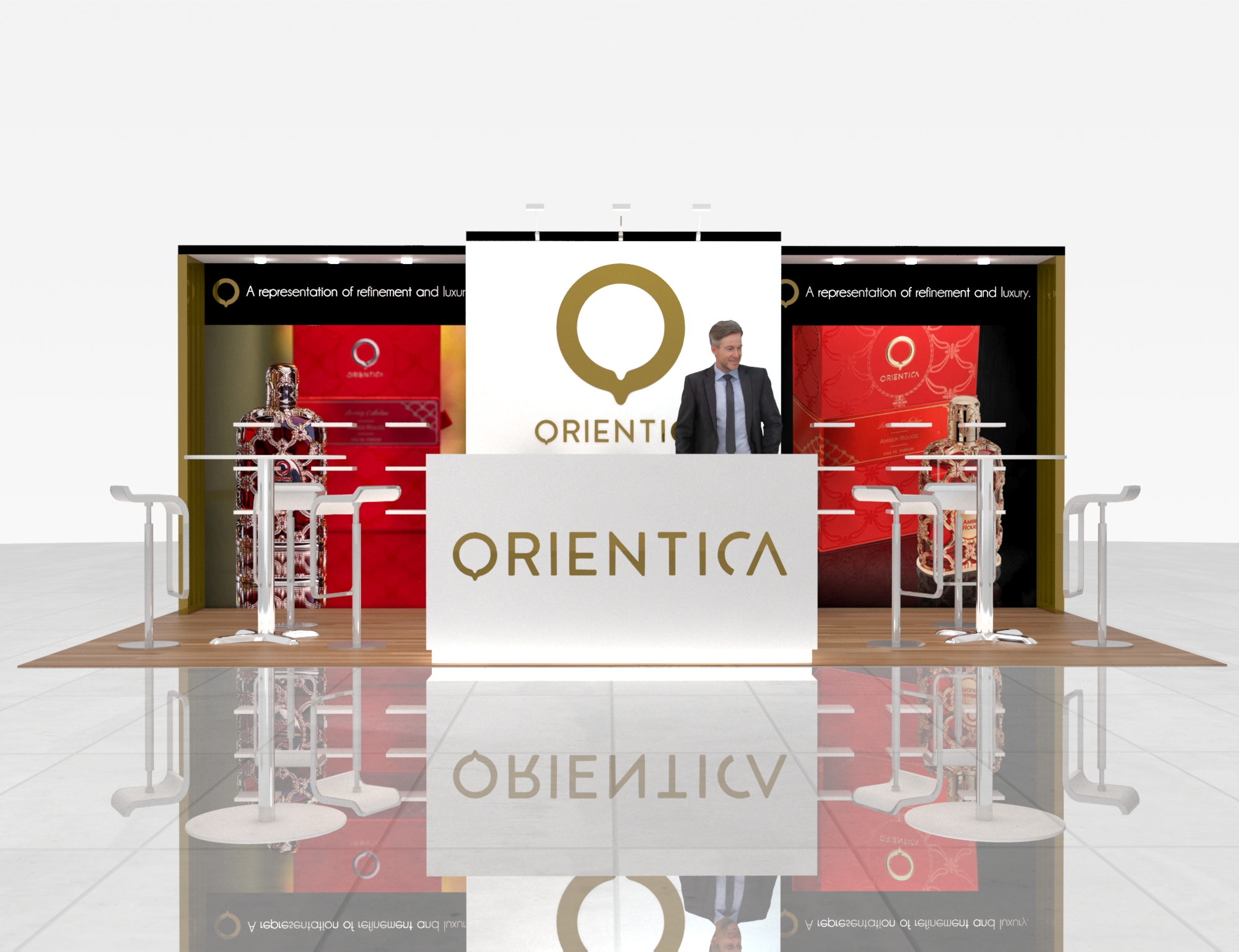 10x20 Trade Show Booth Stand Display Rental — 10x20 Custom & Modular Exhibits exhibit rental in Las Vegas, catalog image 5
