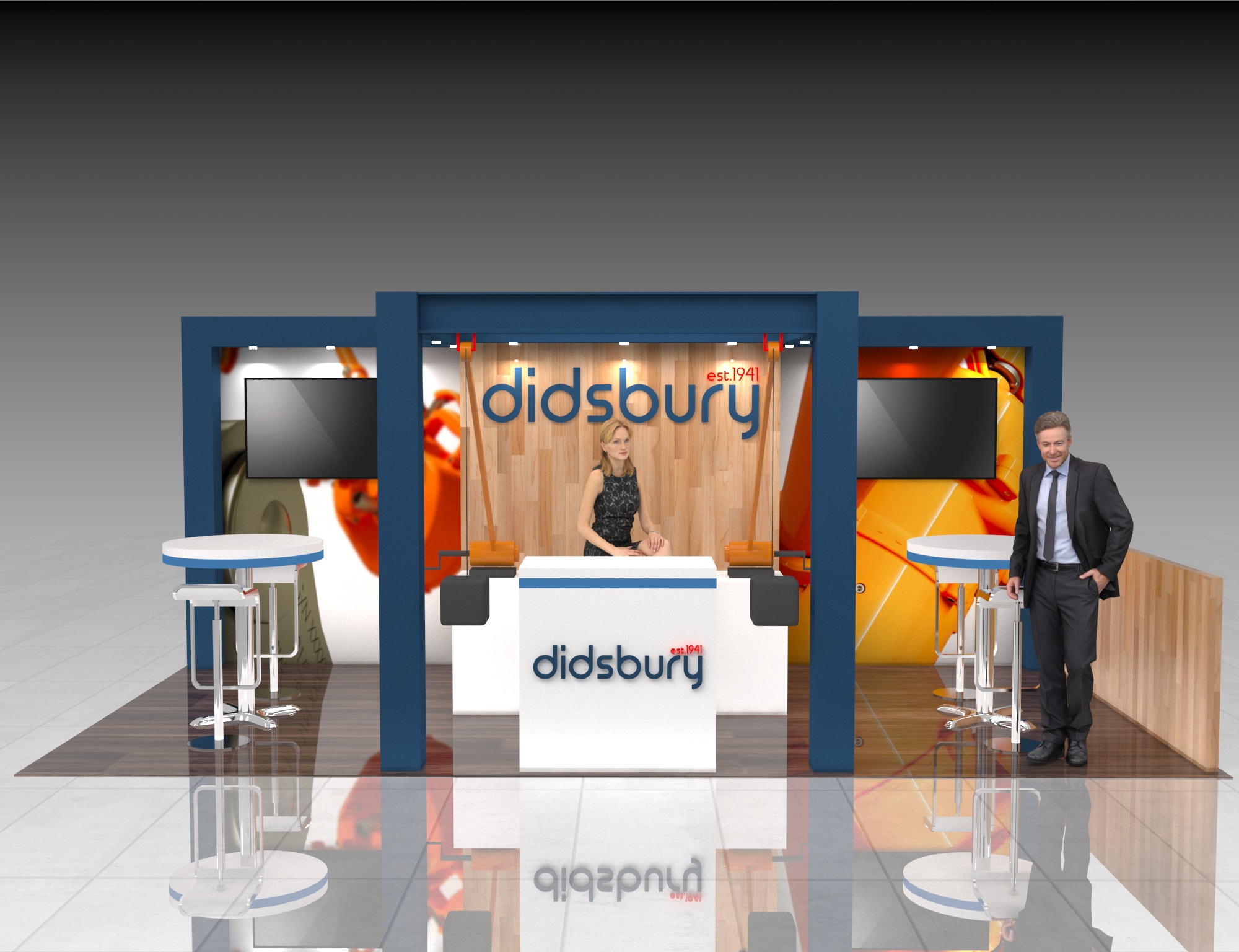 10x20 BIG Trade Show Booth Rental — 10x20 Custom & Modular Exhibits exhibit rental in Las Vegas, catalog image 5