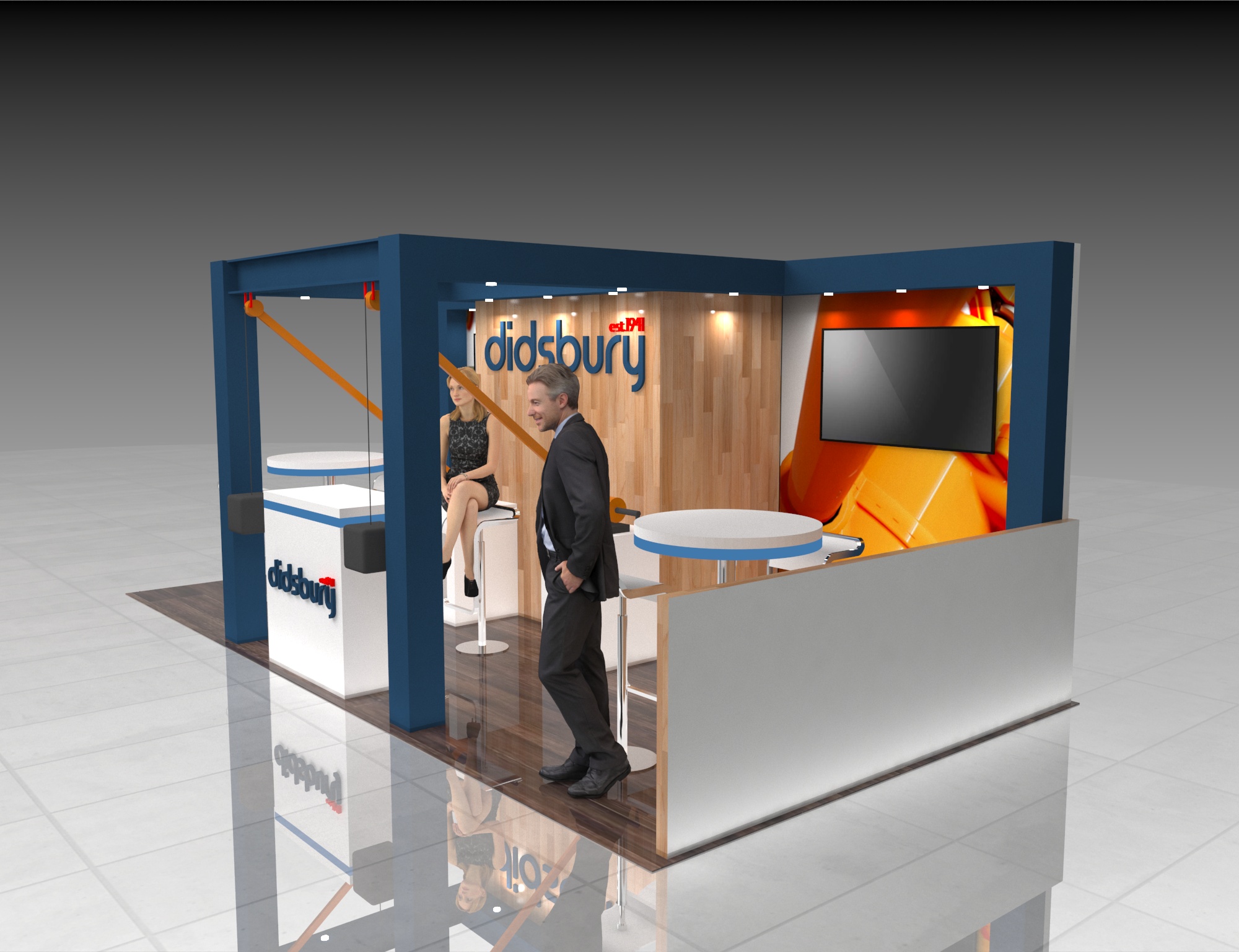 10x20 BIG Trade Show Booth Rental — 10x20 Custom & Modular Exhibits exhibit rental in Las Vegas, catalog image 4