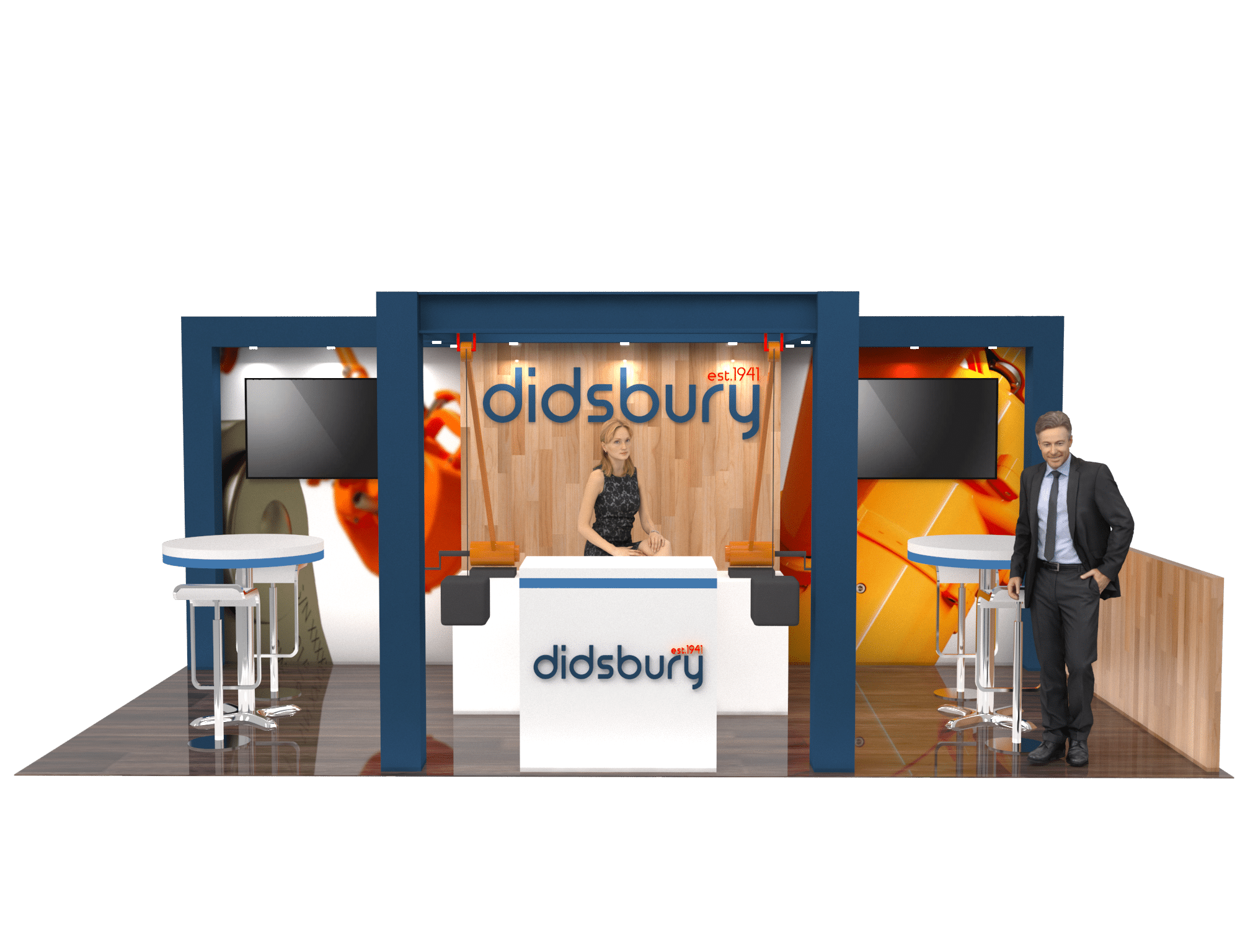 10x20 BIG Trade Show Booth Rental — 10x20 Custom & Modular Exhibits exhibit rental in Las Vegas, primary catalog image