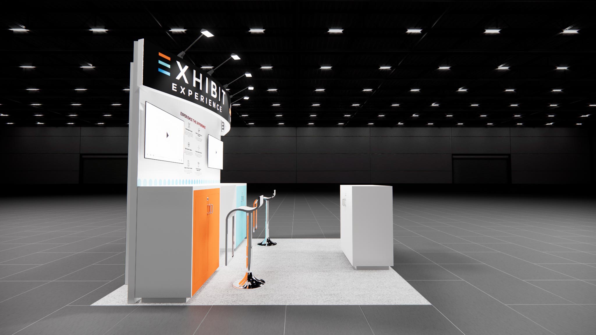 10 x 10 Affordable Trade Show Exhibit Rental Package – Option 7 — 10x10 10x10 Exhibit Rentals exhibit rental in Las Vegas, catalog image 7