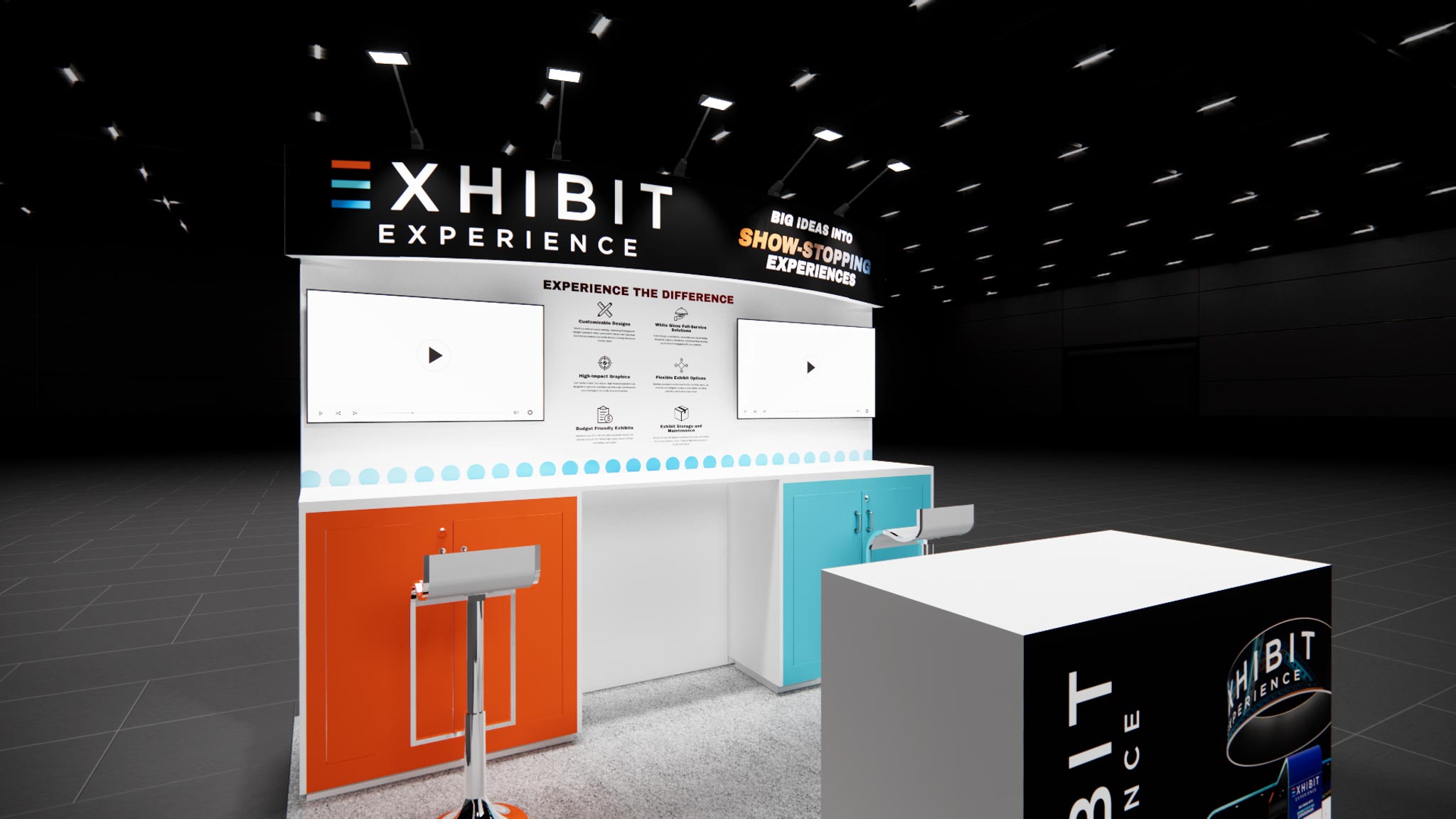 10 x 10 Affordable Trade Show Exhibit Rental Package – Option 7 — 10x10 10x10 Exhibit Rentals exhibit rental in Las Vegas, catalog image 8