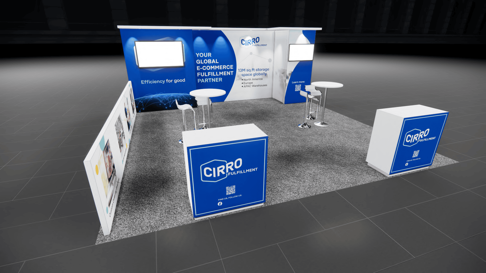 The premiere 20 x 20 exhibit rental for black hat expo 2024 — 20x20 Custom & Modular Exhibits exhibit rental in Las Vegas, catalog image 4