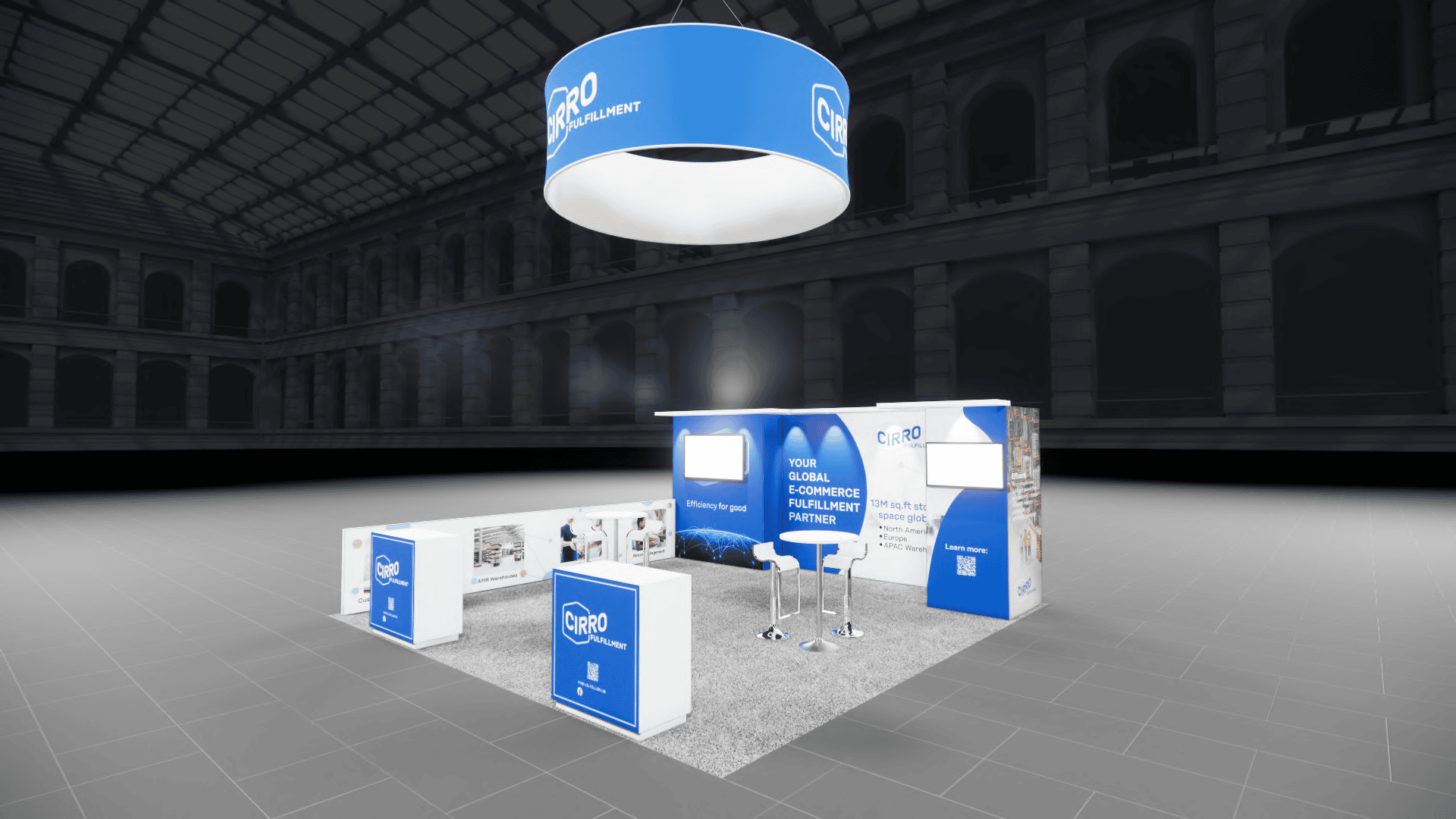 The premiere 20 x 20 exhibit rental for black hat expo 2024 — 20x20 Custom & Modular Exhibits exhibit rental in Las Vegas, catalog image 6