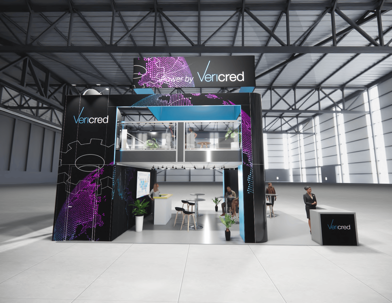 Vericred 1 - 20x30 — 20x30 Custom & Modular Exhibits exhibit rental in Las Vegas, catalog image 8