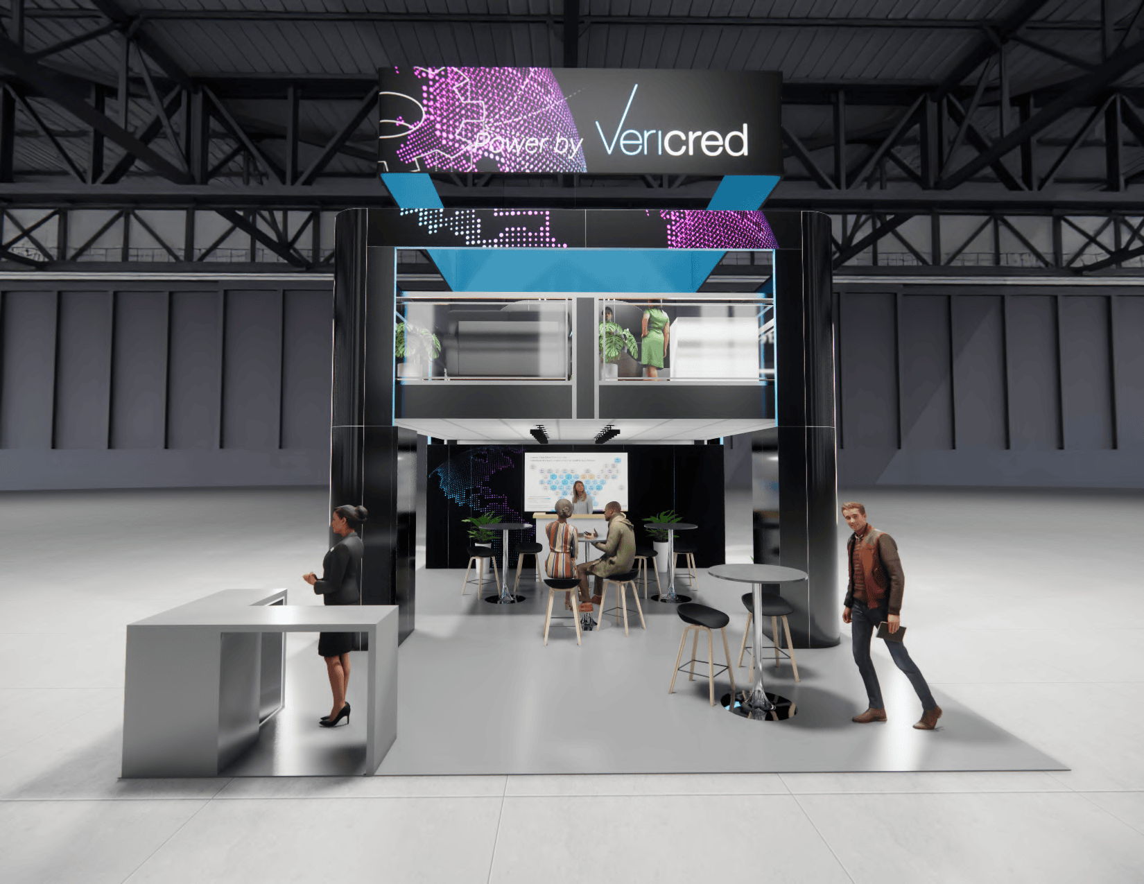 Vericred 1 - 20x30 — 20x30 Custom & Modular Exhibits exhibit rental in Las Vegas, catalog image 6