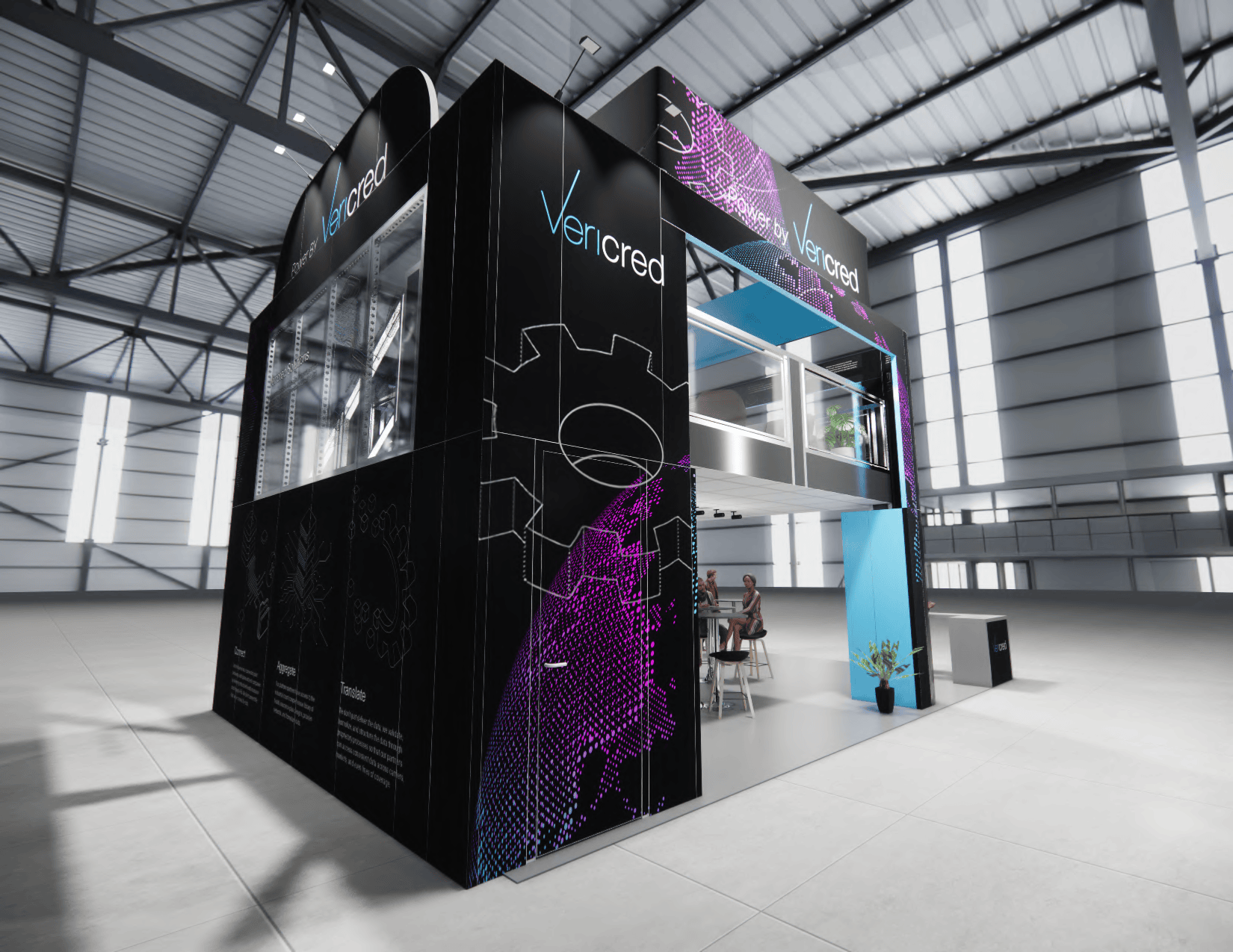Vericred 1 - 20x30 — 20x30 Custom & Modular Exhibits exhibit rental in Las Vegas, catalog image 4
