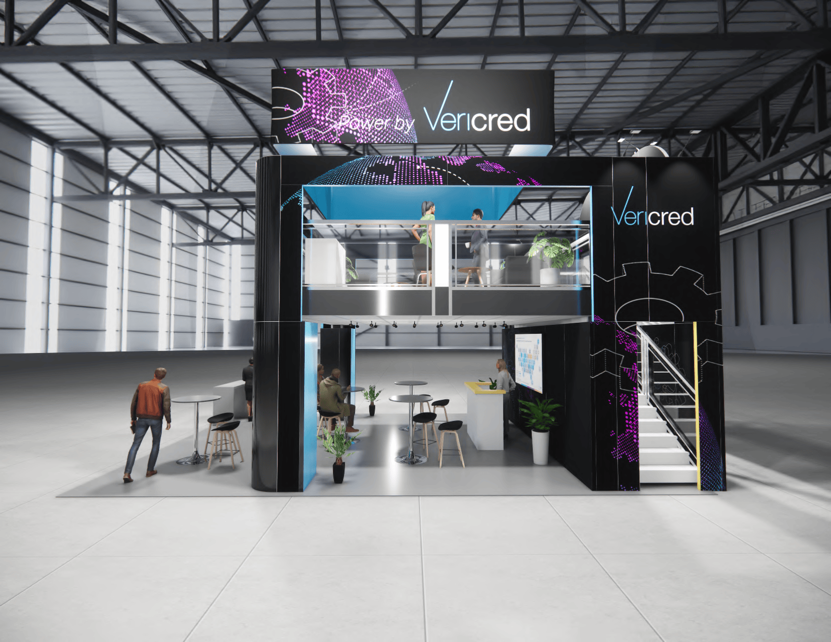 Vericred 1 - 20x30 — 20x30 Custom & Modular Exhibits exhibit rental in Las Vegas, catalog image 5