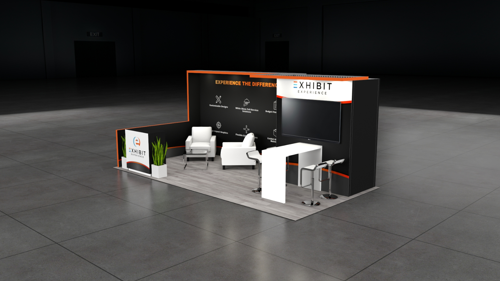 10 x 20 Affordable Trade Show Exhibit Rental Package – Option 1 — 10x20 10x20 Exhibit Rentals exhibit rental in Las Vegas, catalog image 3