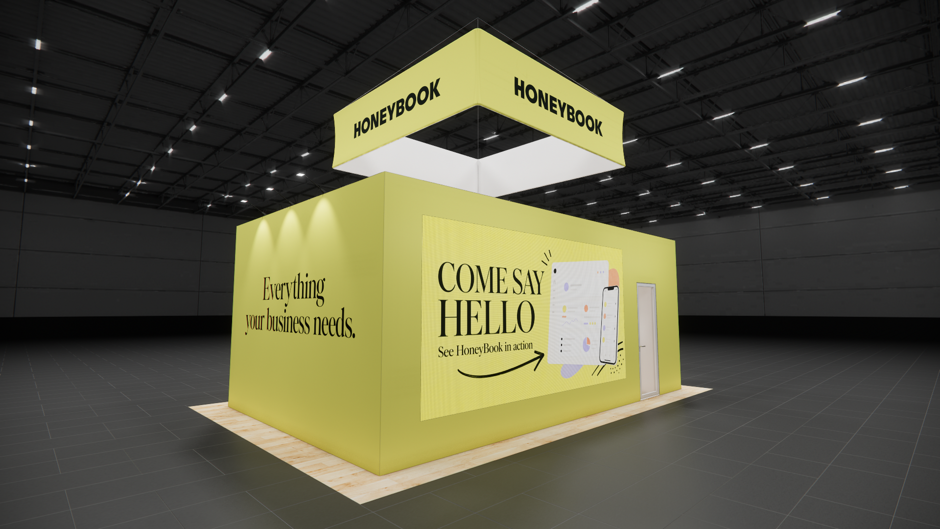 20x30 Trade Show Booth Rentals in Houston — 20x30 trade show exhibit rental in Las Vegas, catalog image 4