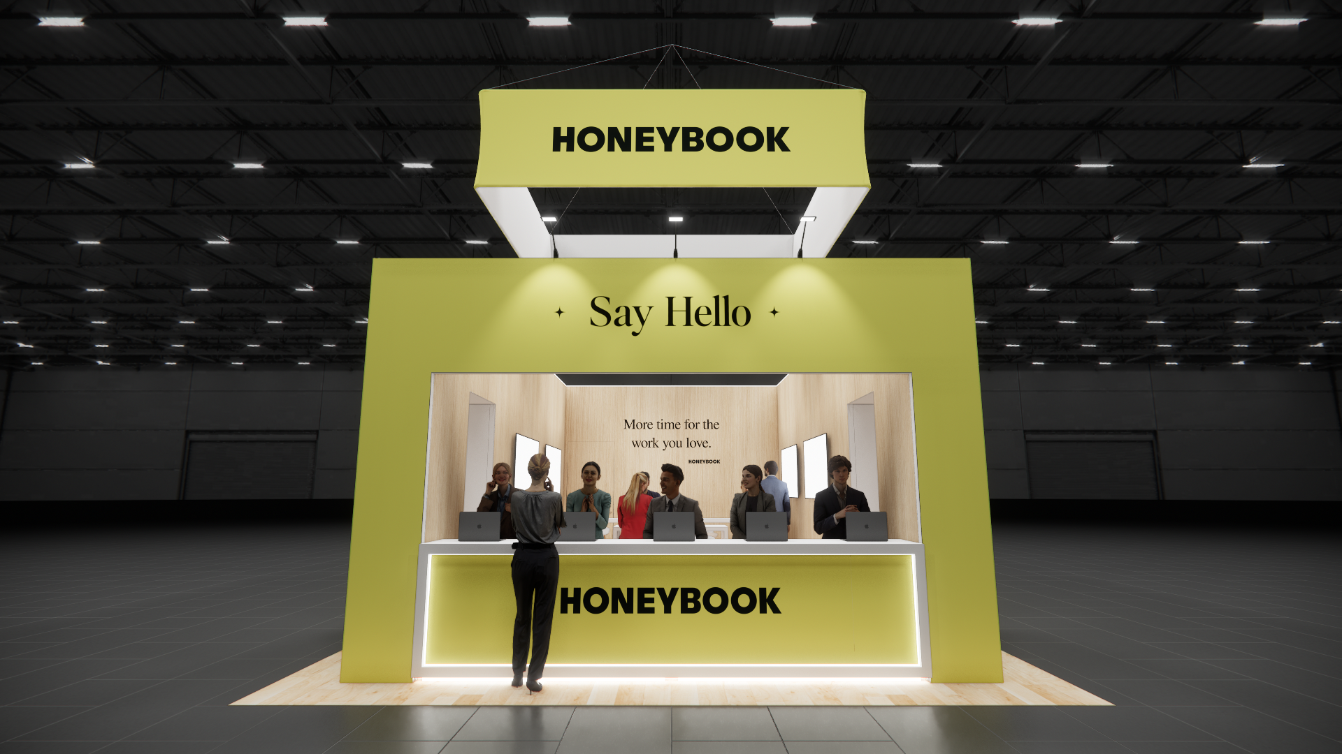 20x30 Trade Show Booth Rentals in Houston — 20x30 trade show exhibit rental in Las Vegas, catalog image 12